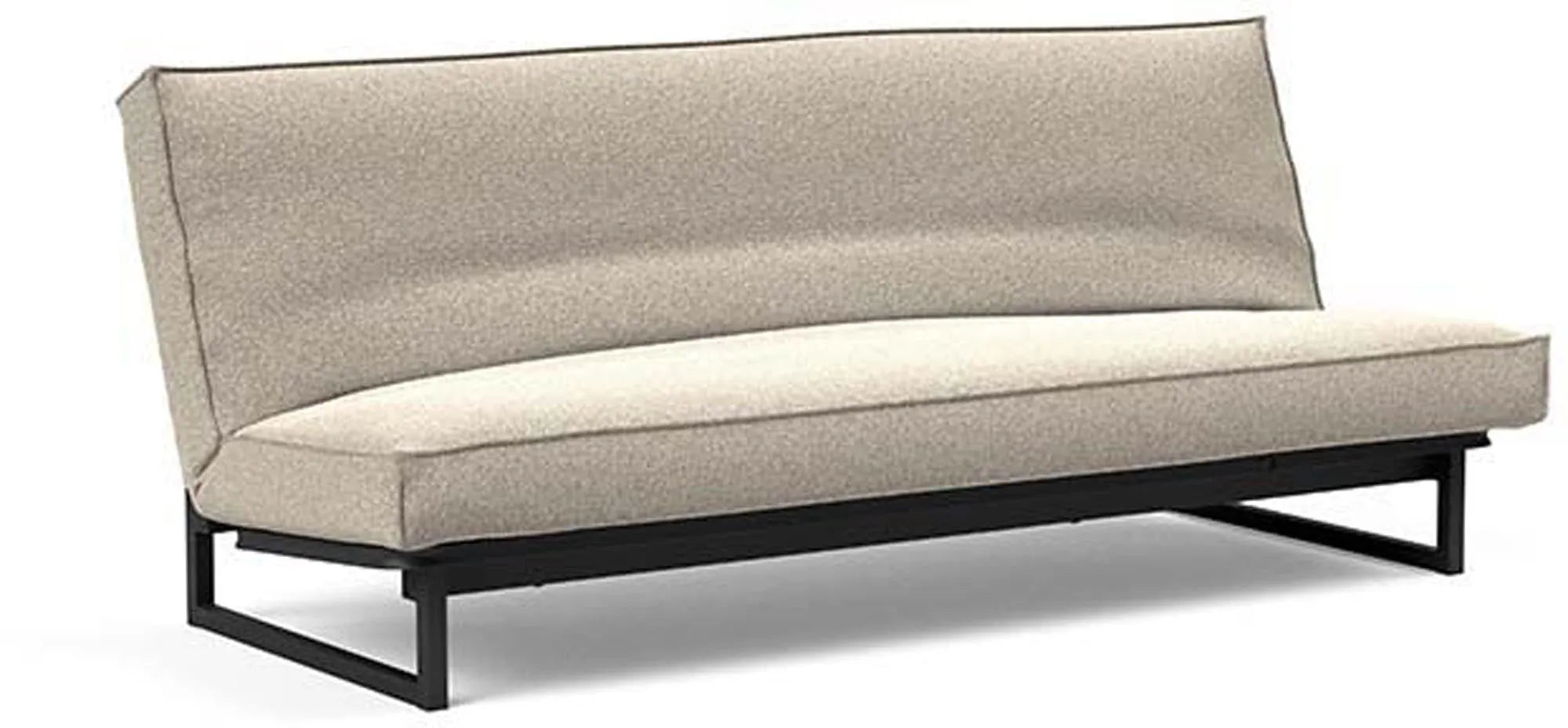 Fraction 120: Elegantes Bettsofa mit pflegeleichtem Sharp Plus Bezug.