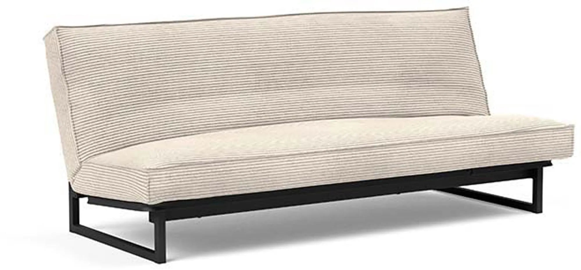 Fraction 120: Stilvolles Bettsofa mit abnehmbarem Sharp Plus Bezug.