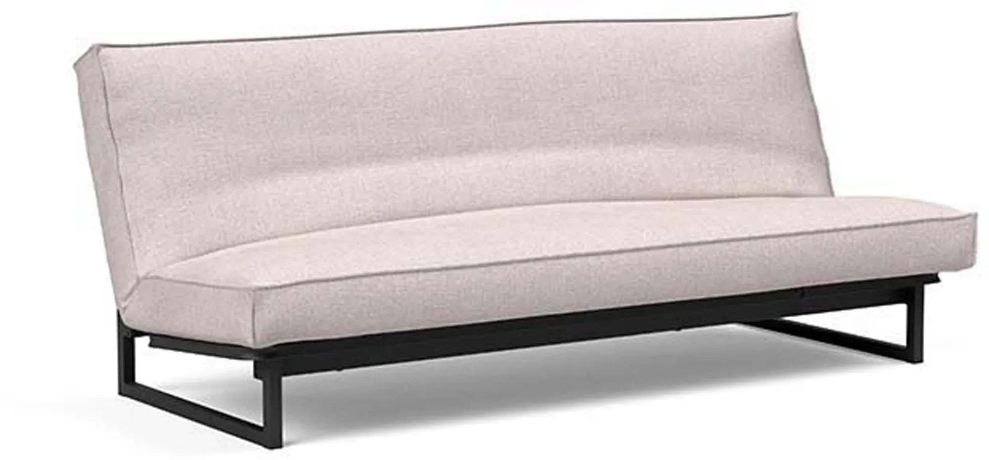 Fraction 120: Modernes Bettsofa mit waschbarem Sharp Plus Bezug.