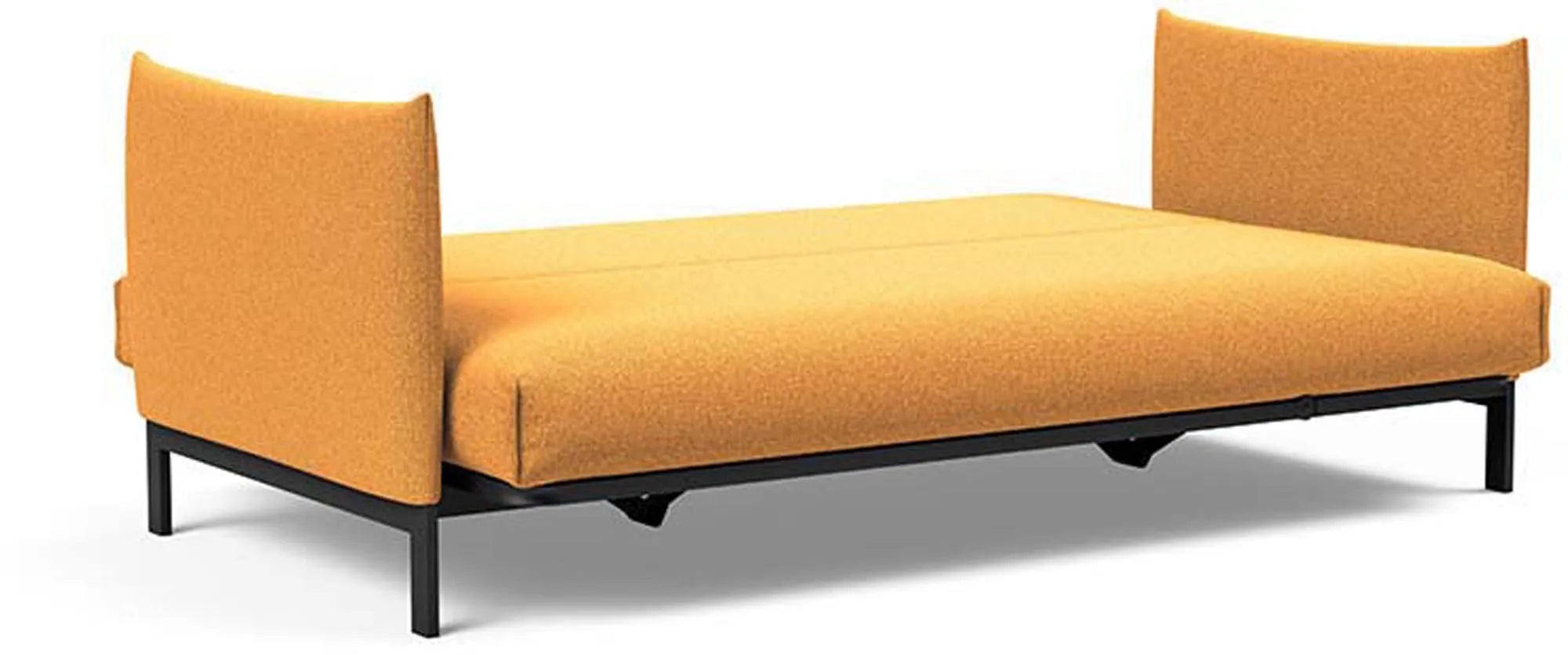 Elegantes Junus 140 Bettsofa: Modernes Design, 4-stufige Kopfanhebung, Soft Spring Komfort, ideal für kleine Räume.