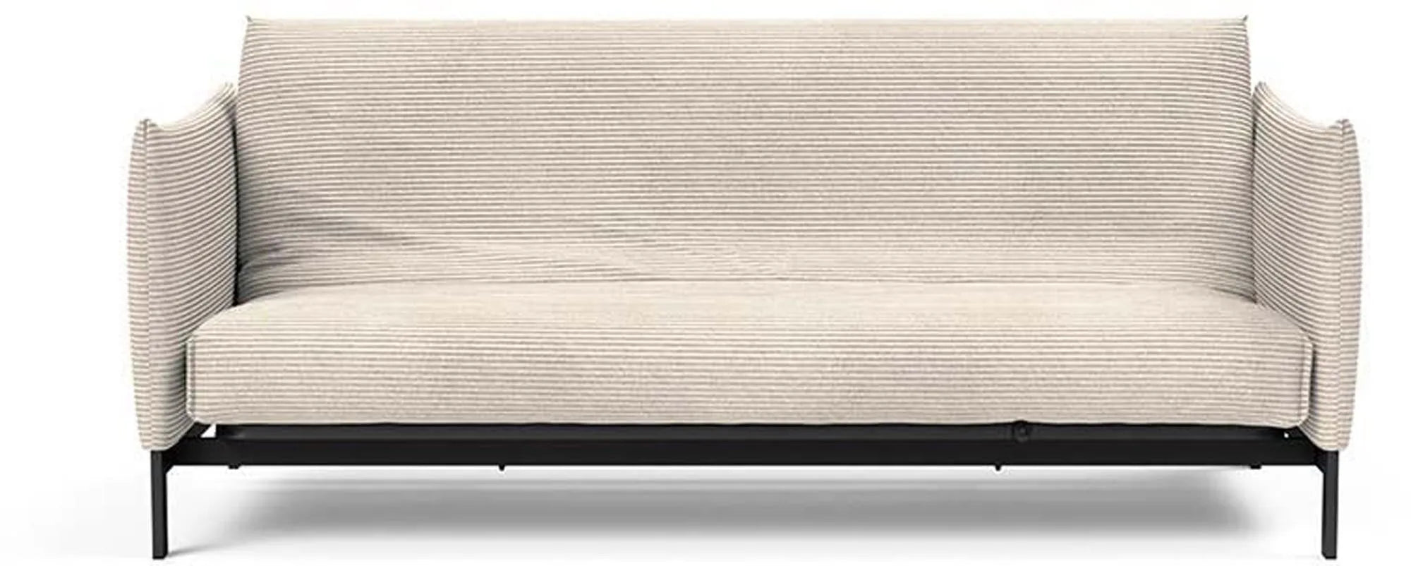 Junus 140: Stilvolles Bettsofa mit nordischer Eleganz und Komfort.