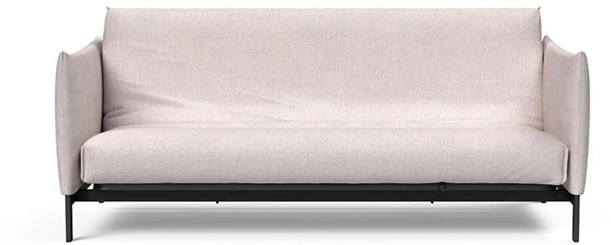 Junus 140: Elegantes Schlafsofa mit nordischer Funktionalität.