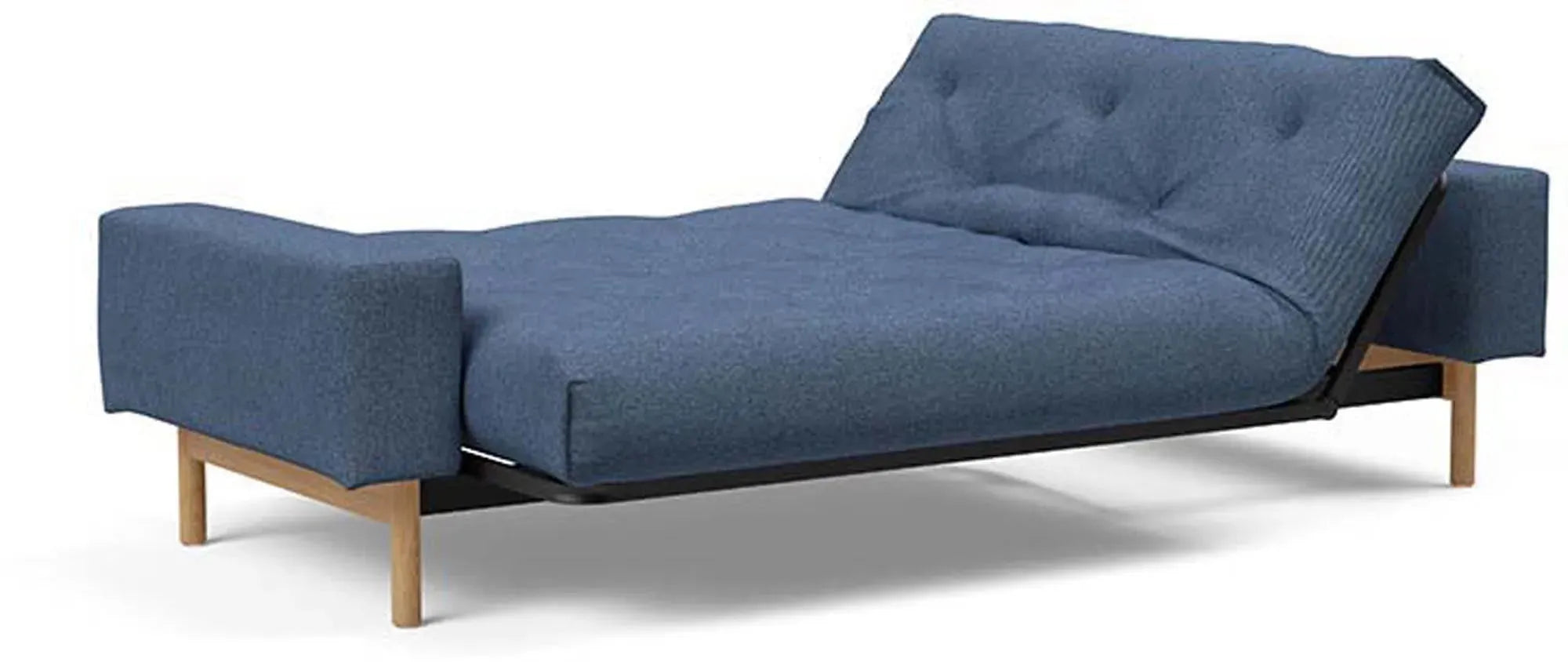 Elegantes Schlafsofa im skandinavischen Design, individuell anpassbarer Komfort, robust und nachhaltig.