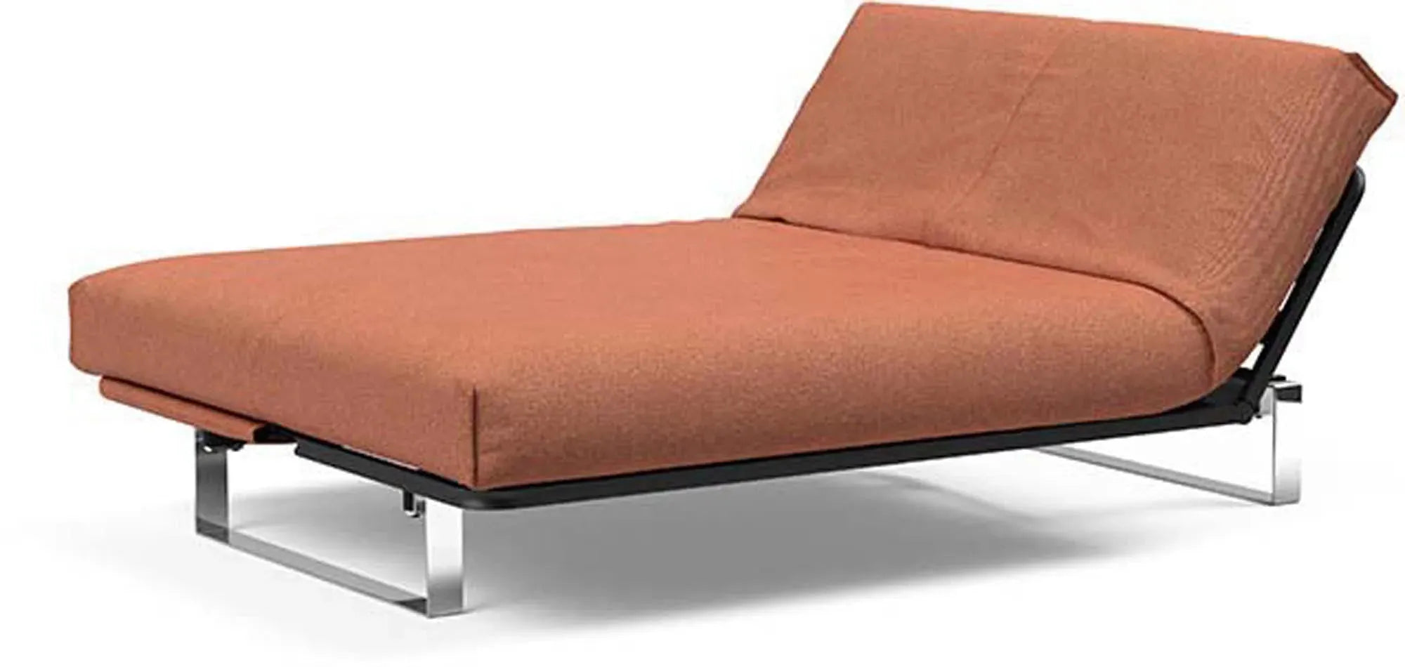 Elegantes Bettsofa mit skandinavischem Design und abnehmbarem Bezug.