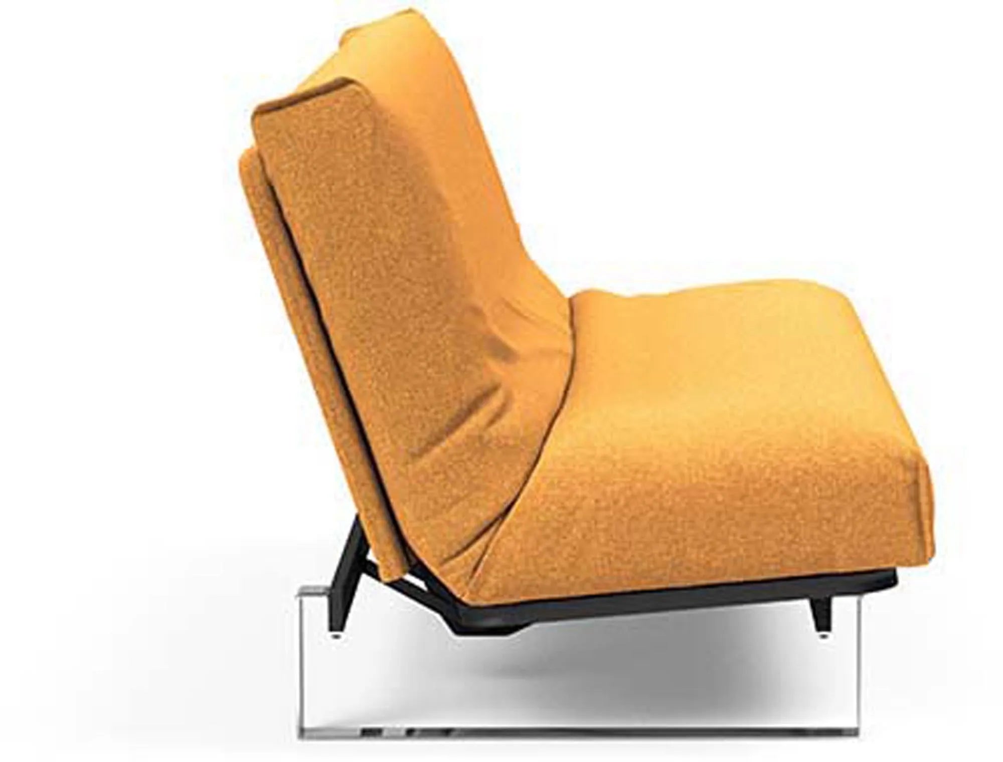 Stilvolles Bettsofa mit nordischem Design und praktischem Bezug.