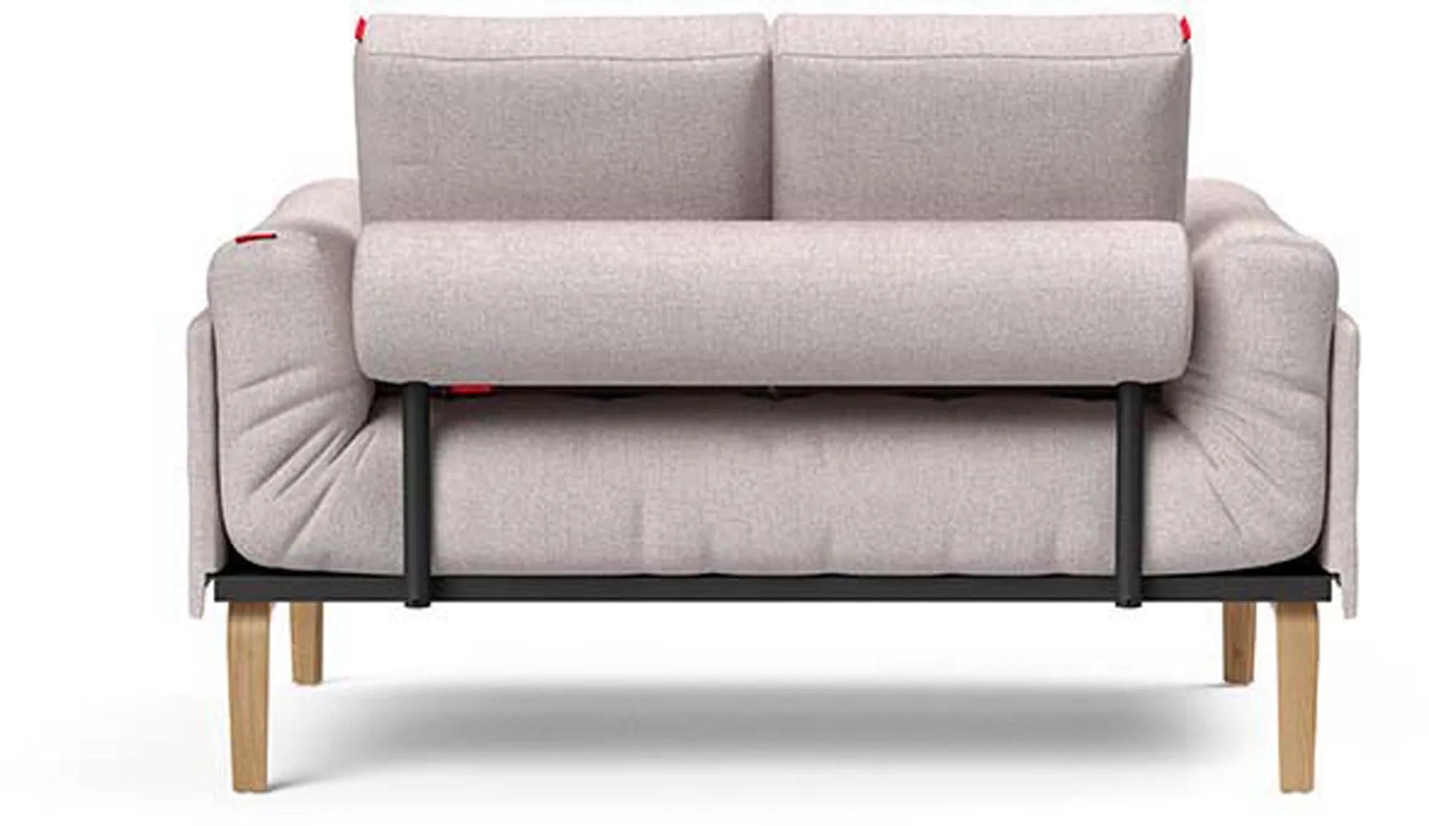 Das Rollo Klappsofa: Funktionalität trifft Design. Verstellbare Höhe, Stauraum, hochwertige Materialien. Perfekt für modernes Wohnen.