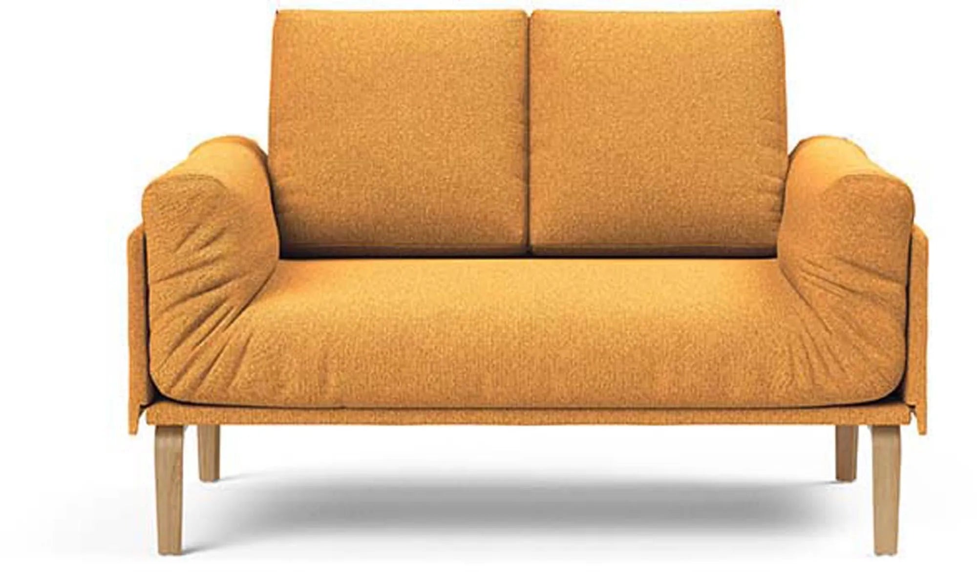 Rollo Bow Klappsofa: Vielseitiges Design mit waschbarem Bezug.