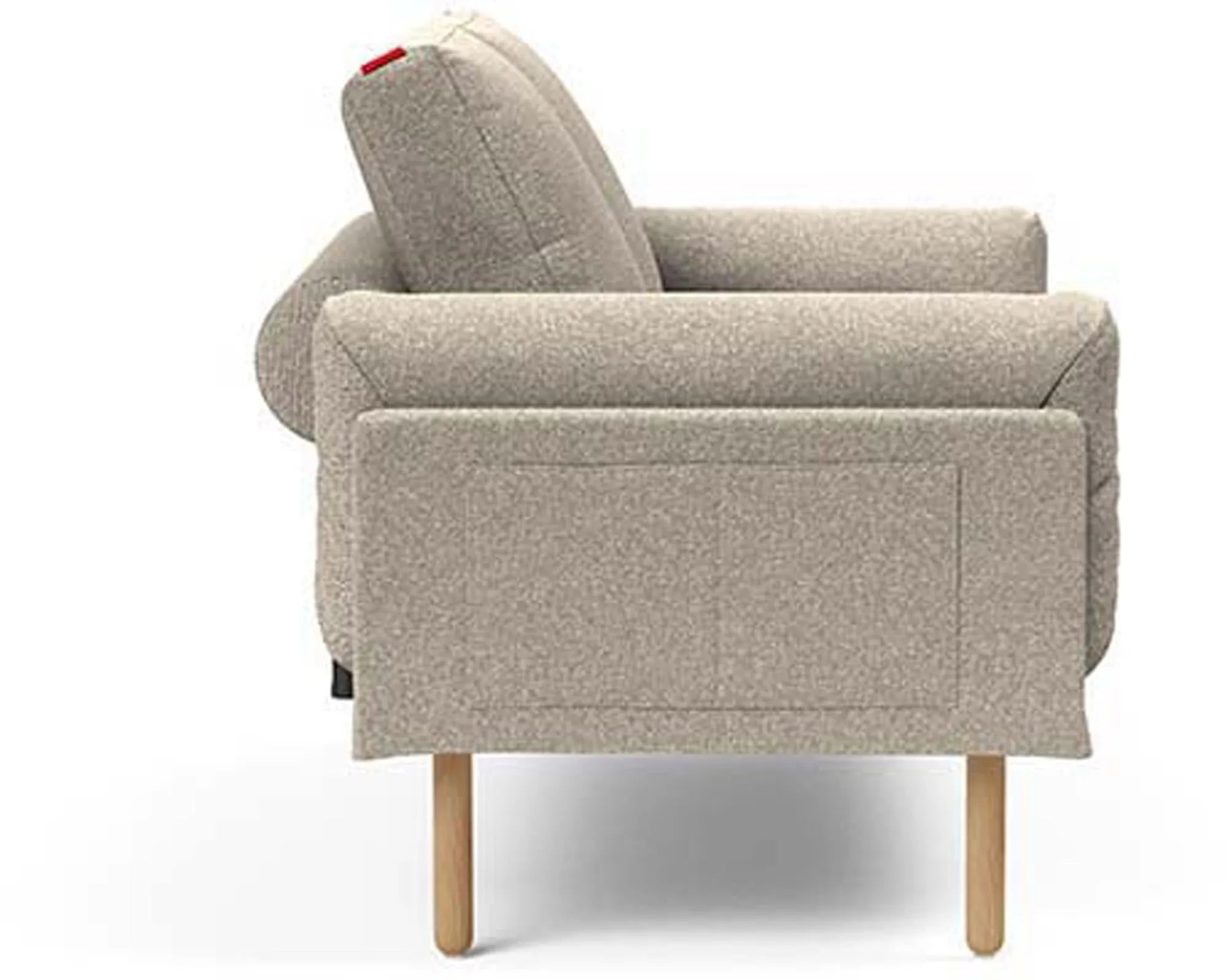 Elegantes Rollo Stem Sofa: Vielseitigkeit trifft auf skandinavischen Stil.