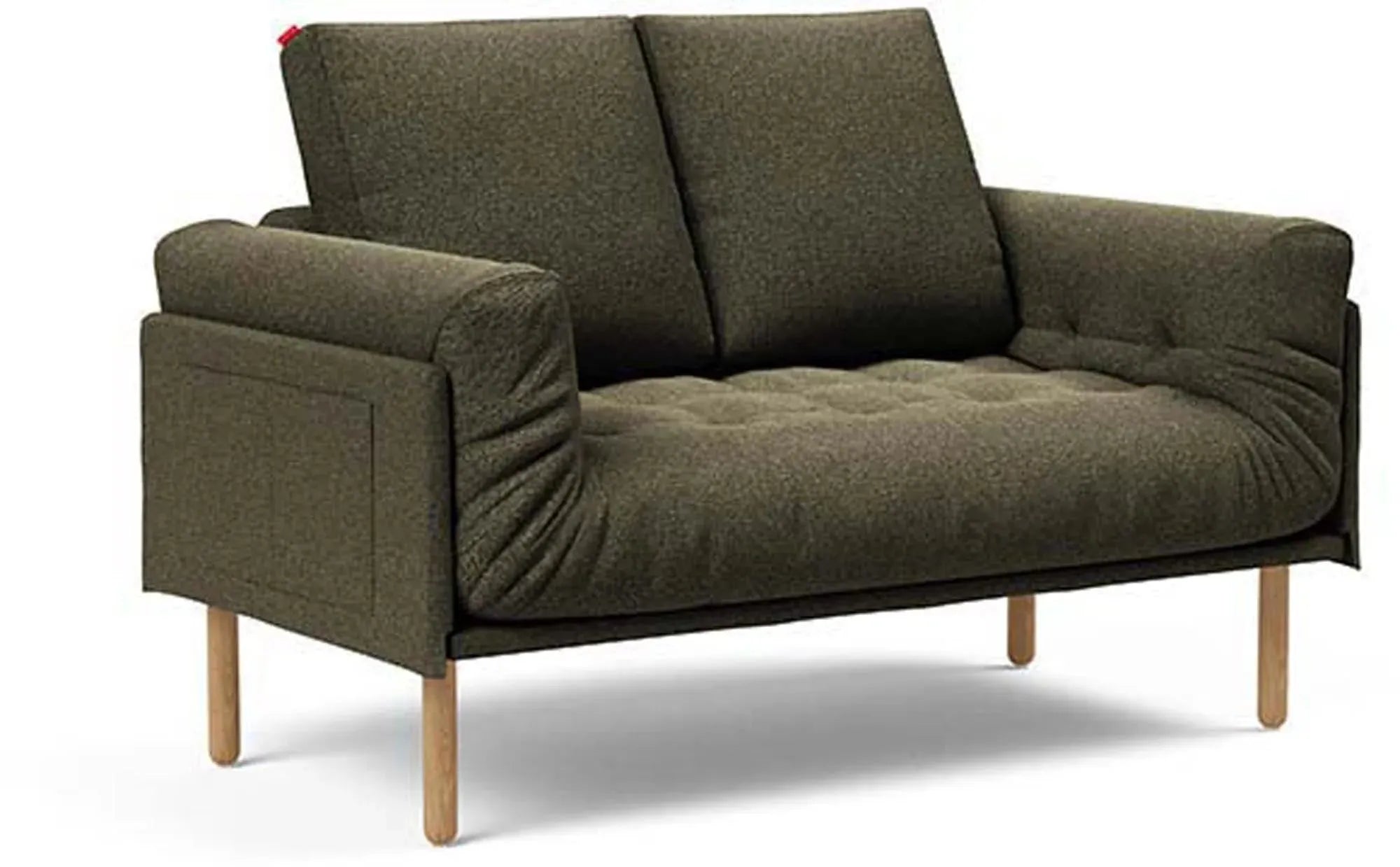 Rollo Stem Sofa: Skandinavische Eleganz mit praktischer Klappfunktion.