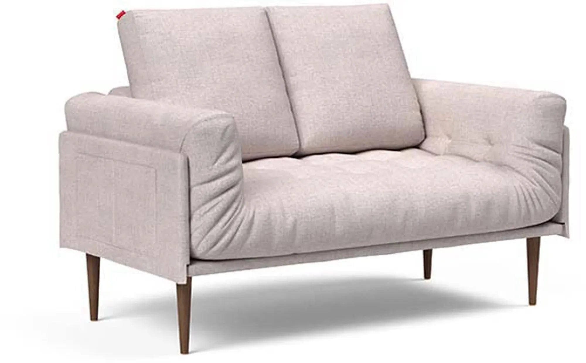 Elegantes Rollo Styletto Klappsofa: Funktionalität trifft Design. Vielseitig als Bettsofa mit 5-Stufen-Erhöhung und Stauraum.