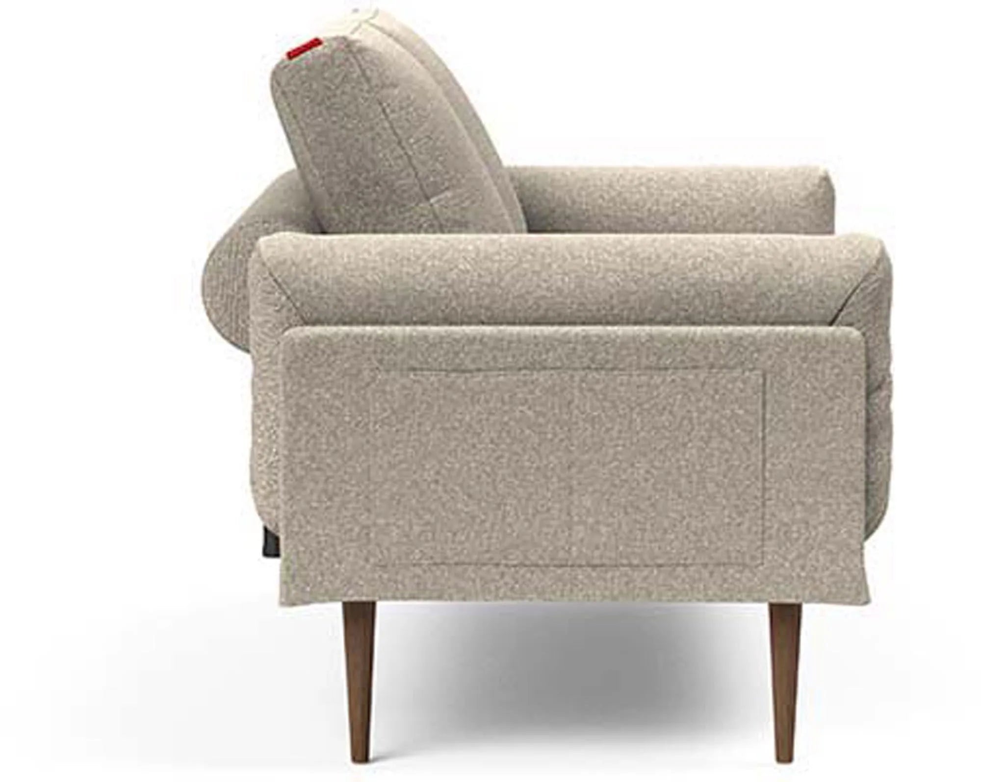 Elegantes Rollo Styletto Sofa mit waschbarem Bezug von Innovation.