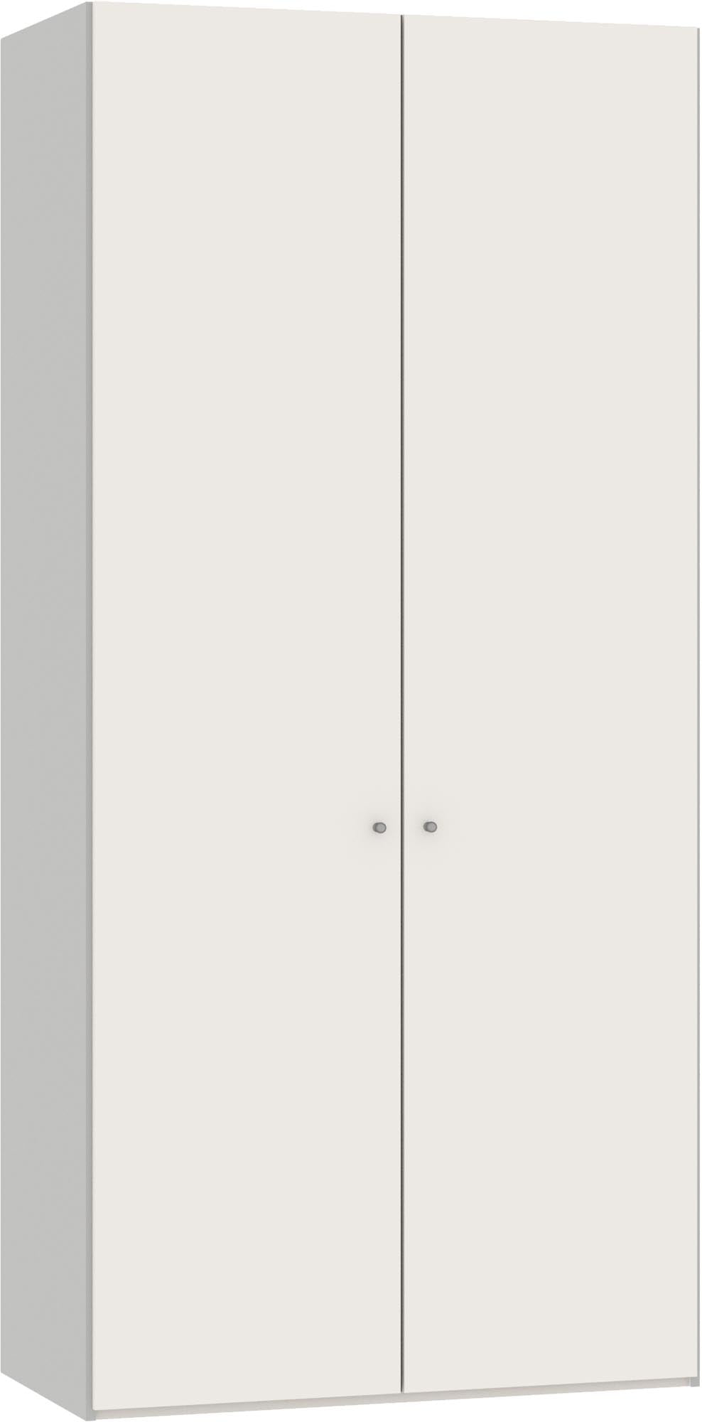 Eleganter 2-türiger Drehtürenschrank in Cremeweiß von Jutzler.