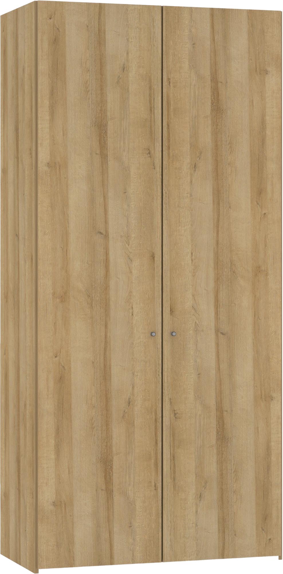 Eleganter 2-türiger Eiche-Schrank von Jutzler mit flexiblem Zubehör.