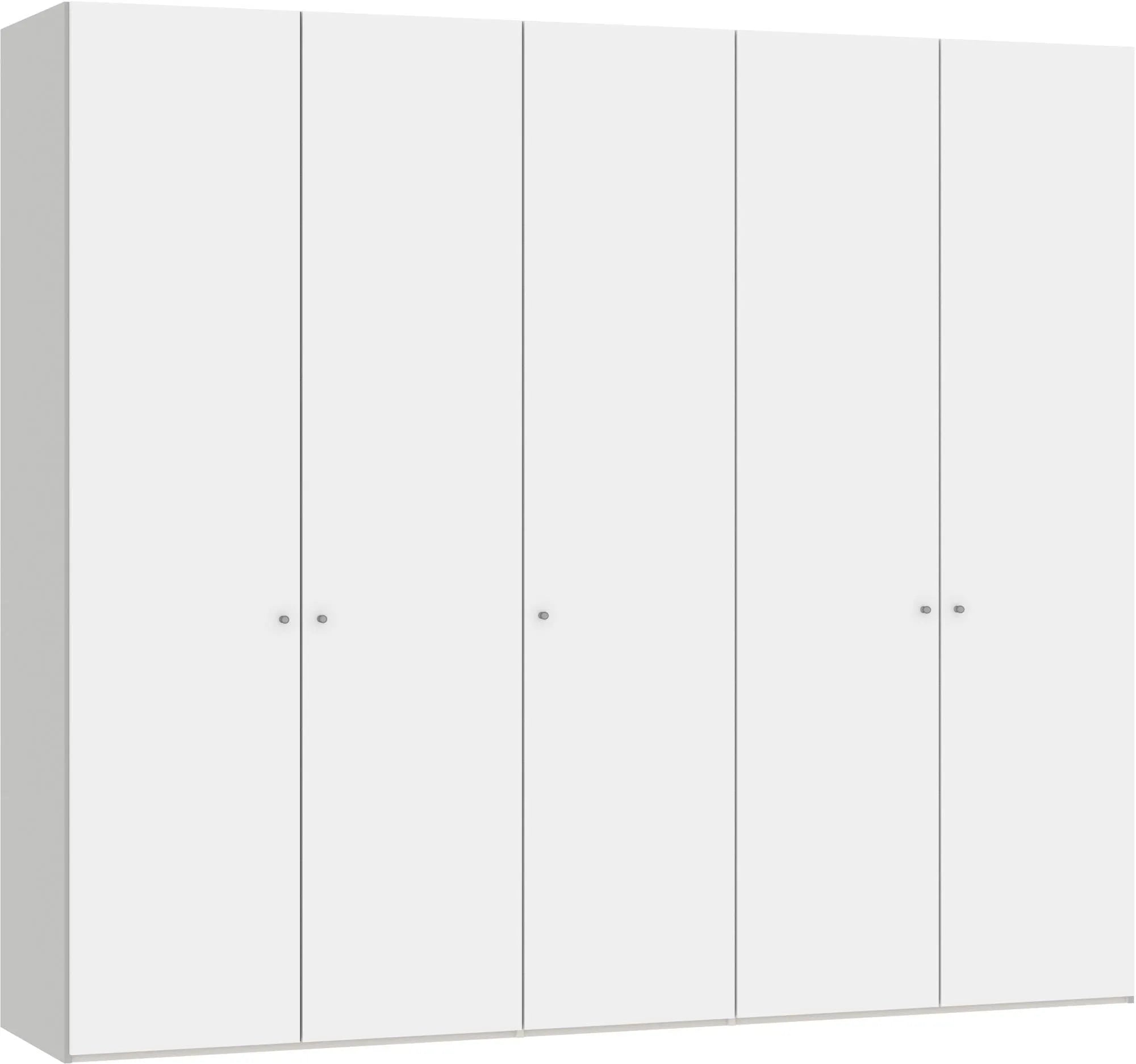 Drehtürenschrank 5türig Premiumweiss - KAQTU Design