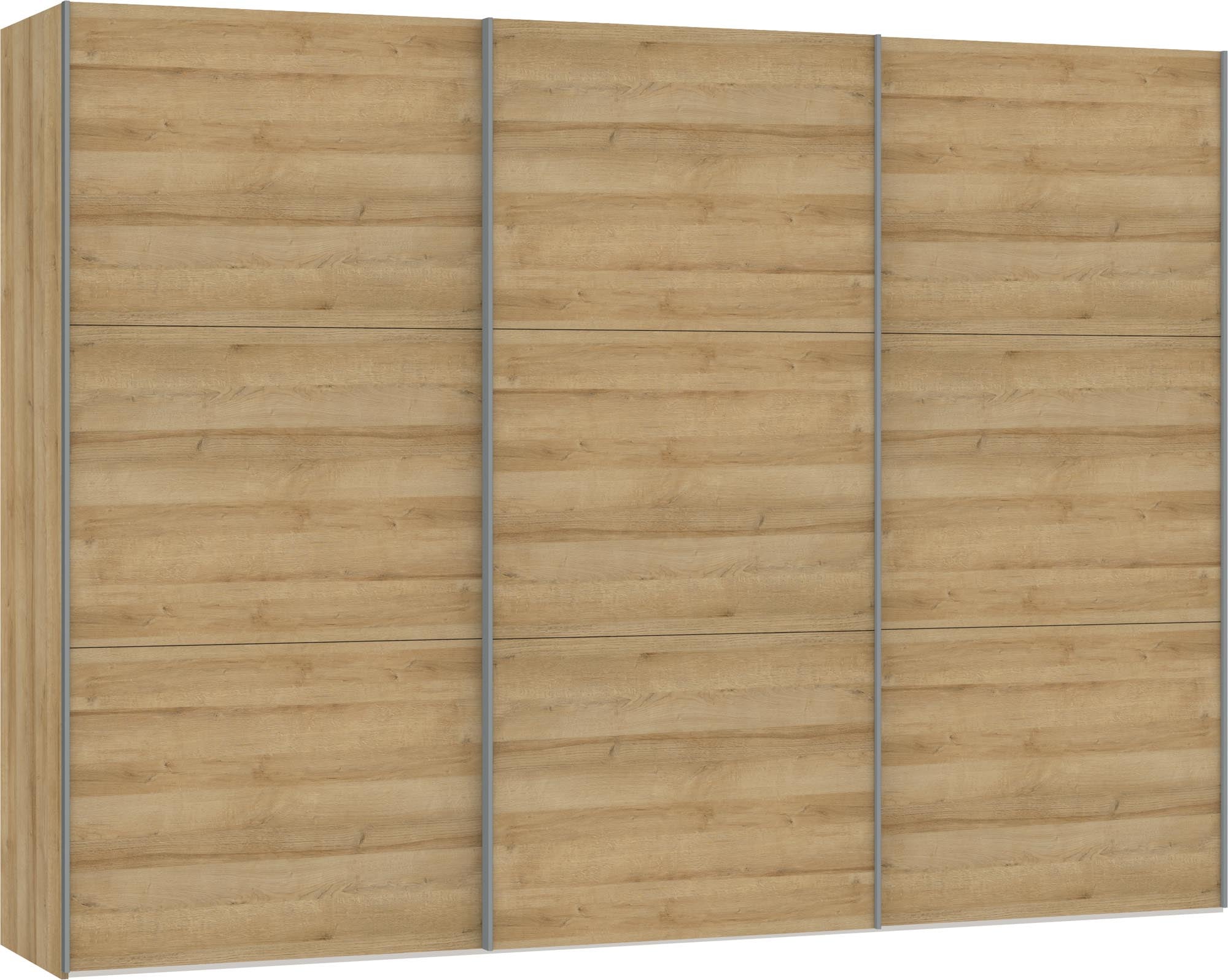 Jutzler XL Schwebetürenschrank in Eiche für moderne Raumgestaltung.