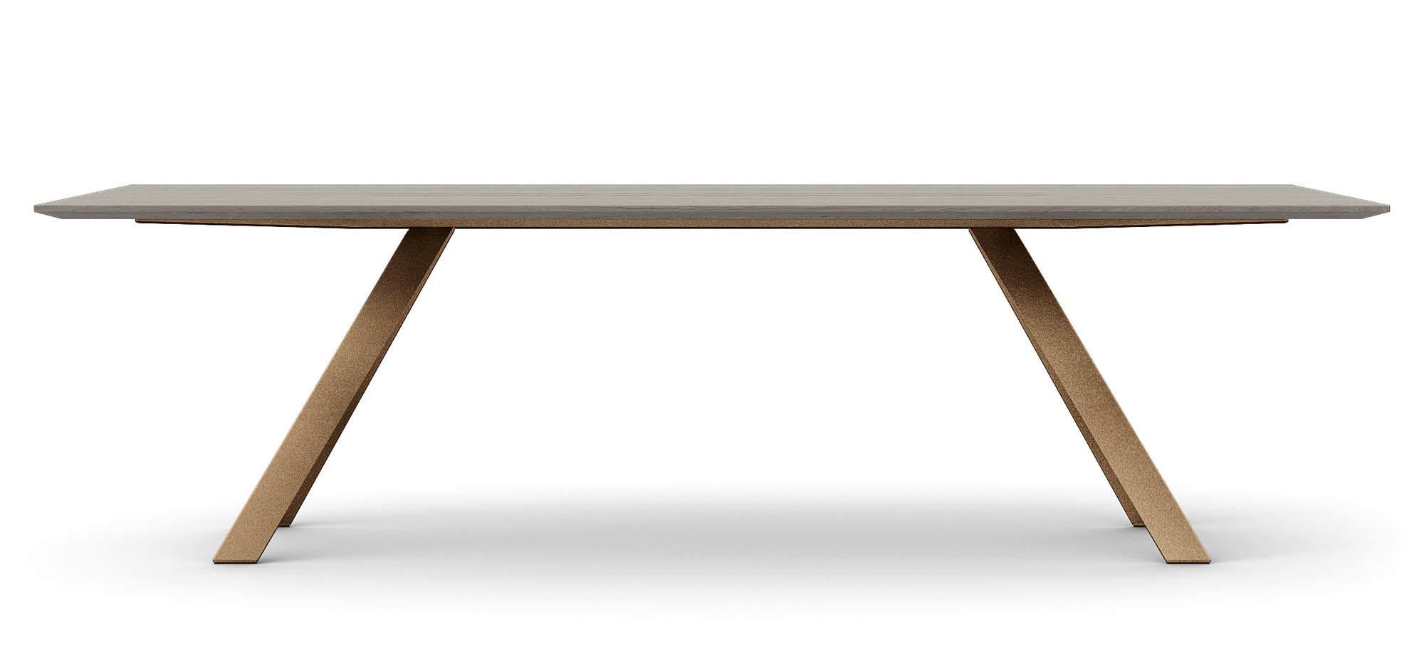Entdecken Sie den Airblade Tisch in Bronze von Mobimex – eine stilvolle Ergänzung für moderne Büros und kreative Arbeitsumgebungen.