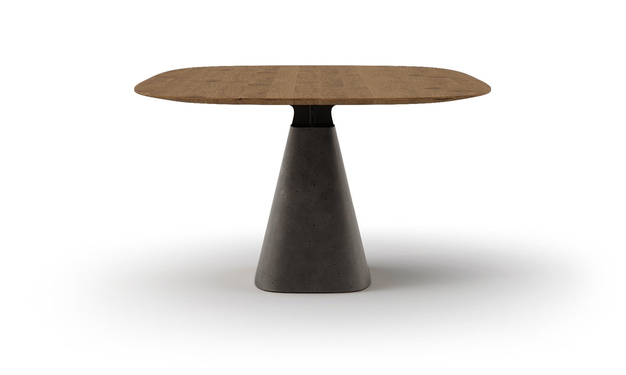 Moderner Tisch Bridge in Anthrazit von Mobimex, edles Design, hochwertige Materialien, vielseitig und zeitlos elegant.