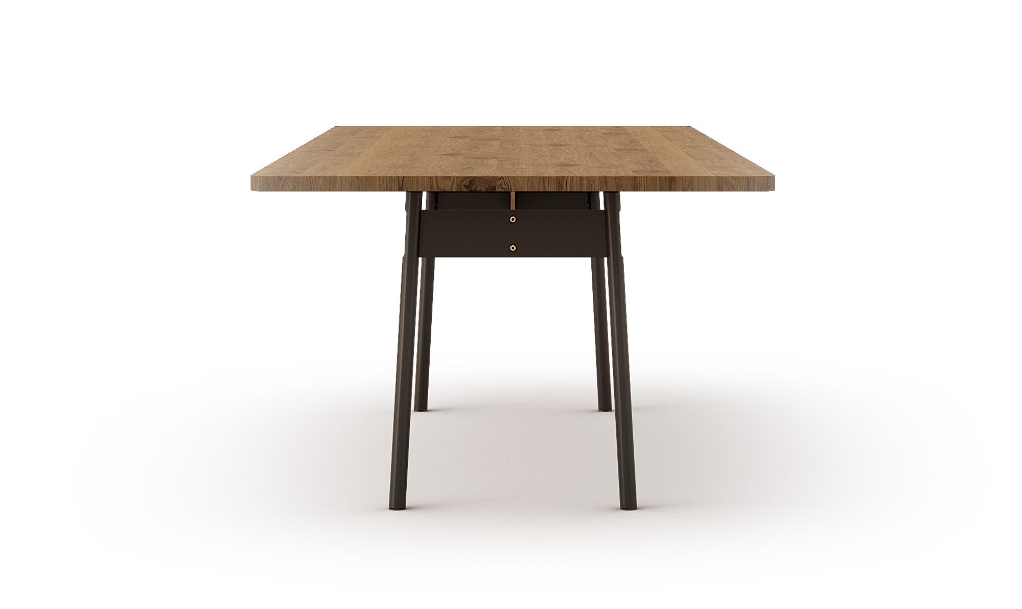 Entdecken Sie den Esstisch Any von Mobimex: Eleganter Holztisch, perfekt für moderne Esszimmer und gesellige Zusammenkünfte.