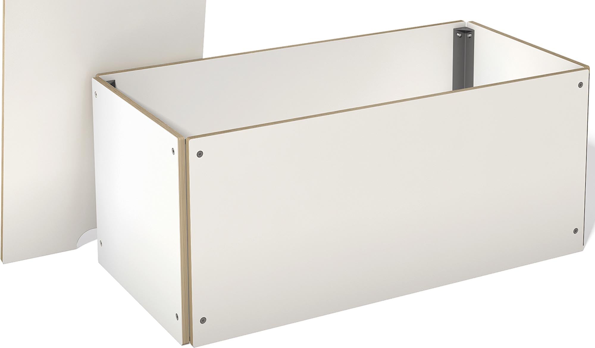Bed box with lid, classical