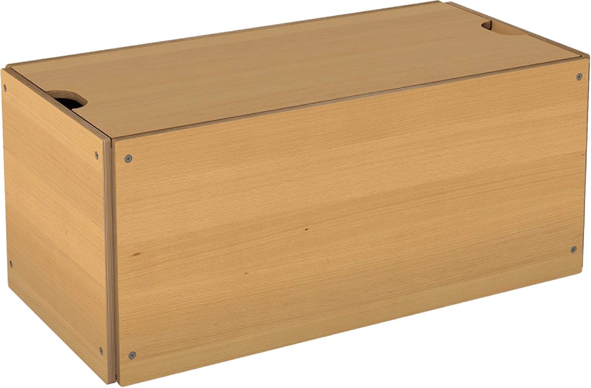 Bed box with lid, classical