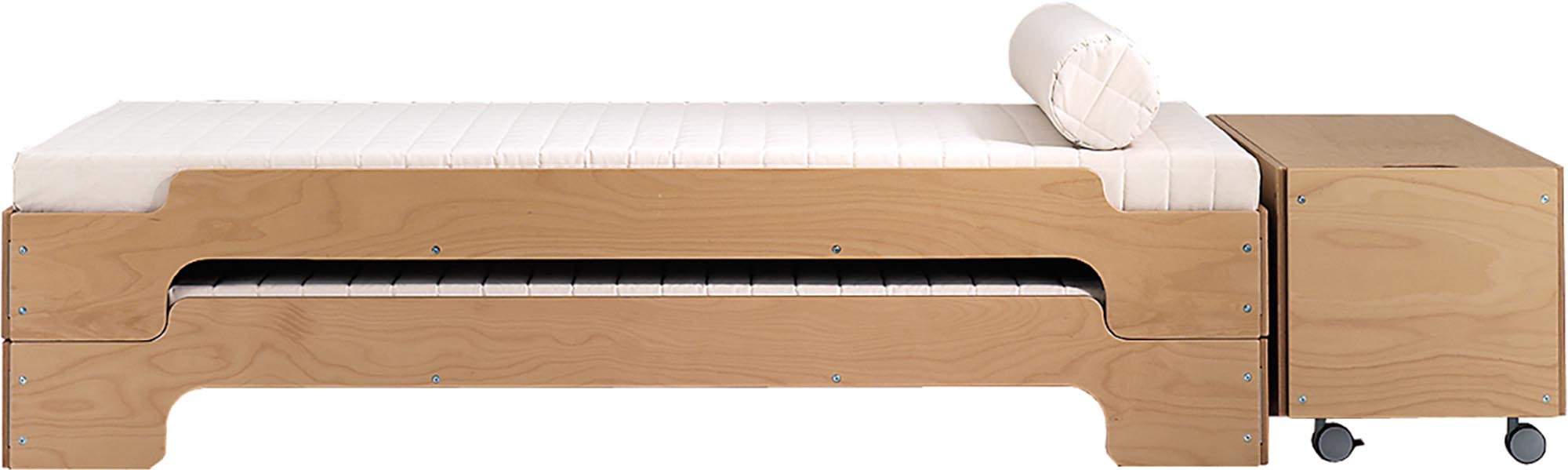 Bed box with lid, comfort