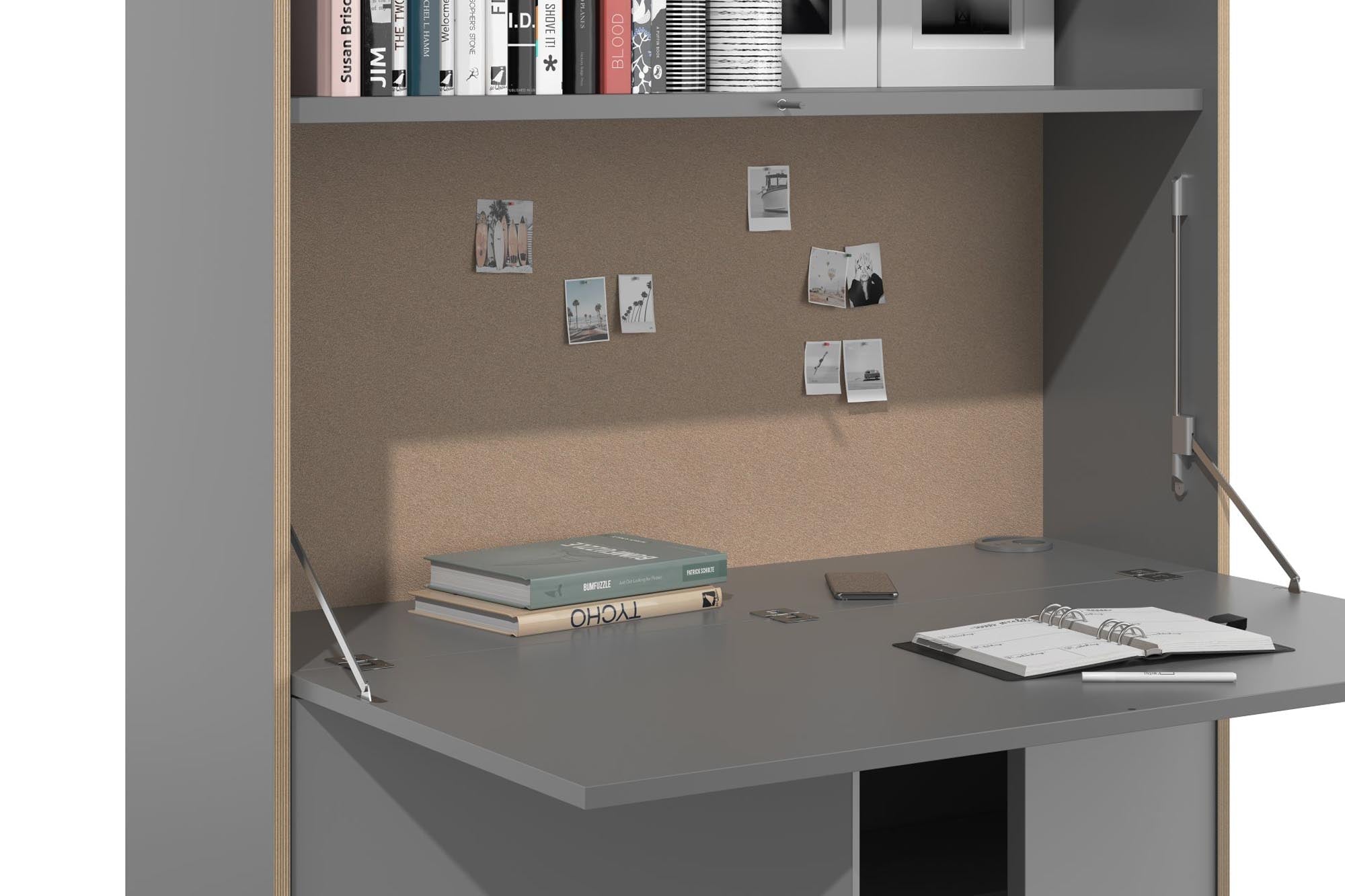 Eleganter FLAI Home Office Tisch: Minimalistisch und platzsparend.