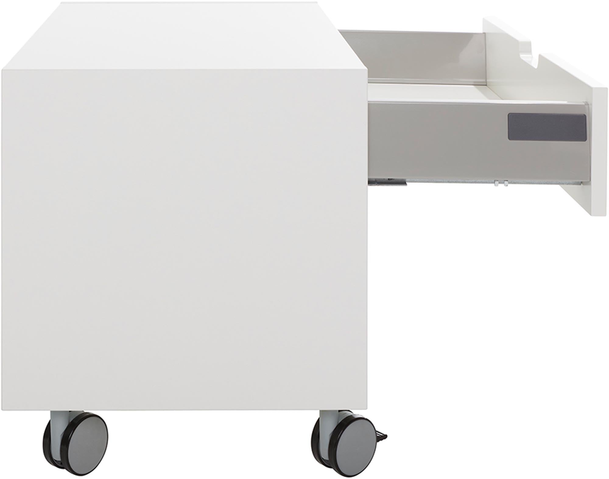 Vielseitiger Nachttisch mit modularem Aufbau von Müller Möbelwerkstätten.