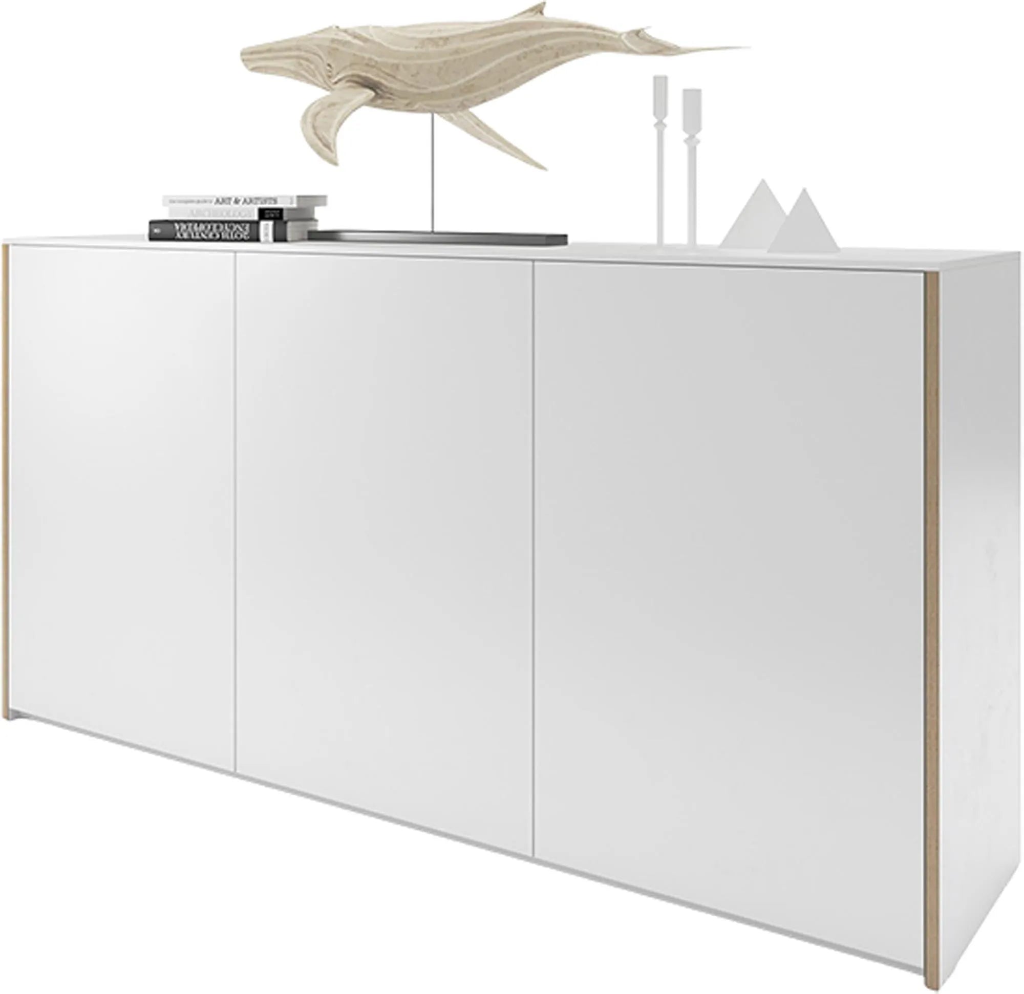 Stilvolles Sideboard mit flexibler Modulstruktur und Stauraumwunder.