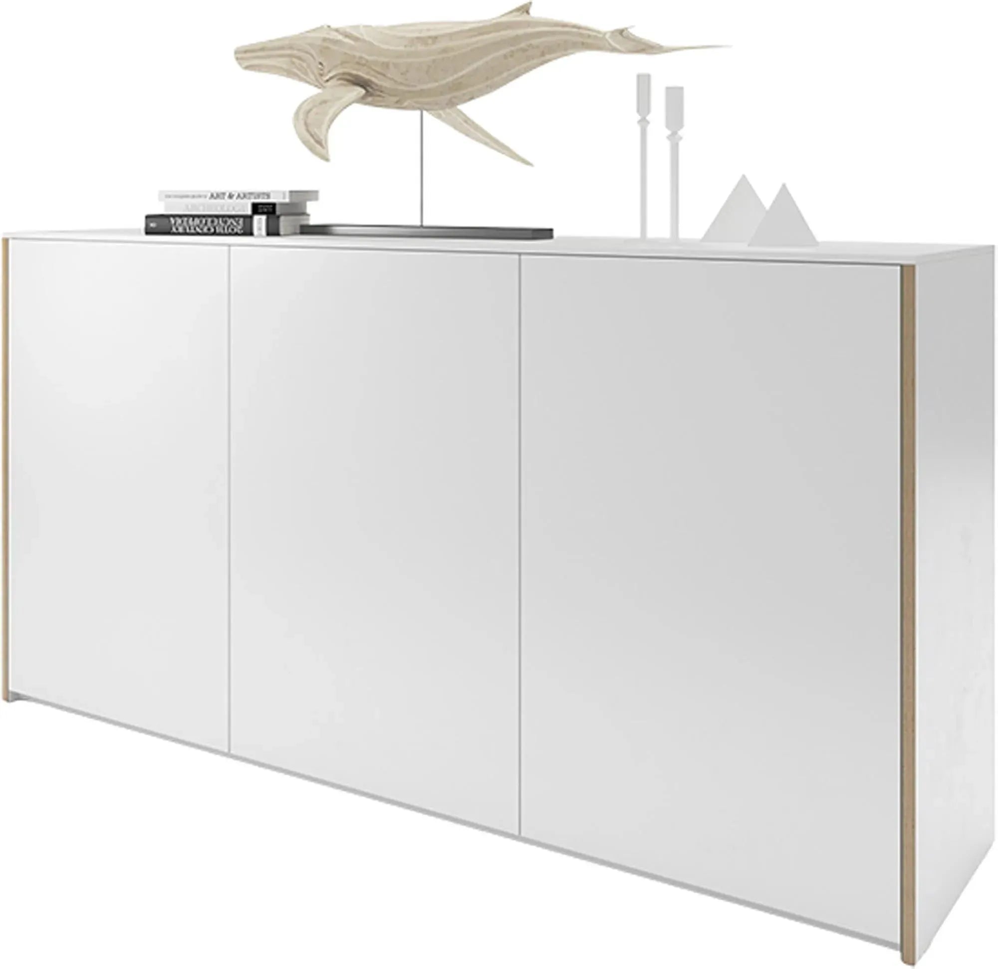 Stilvolles Sideboard mit flexibler Modulstruktur und Stauraumwunder.