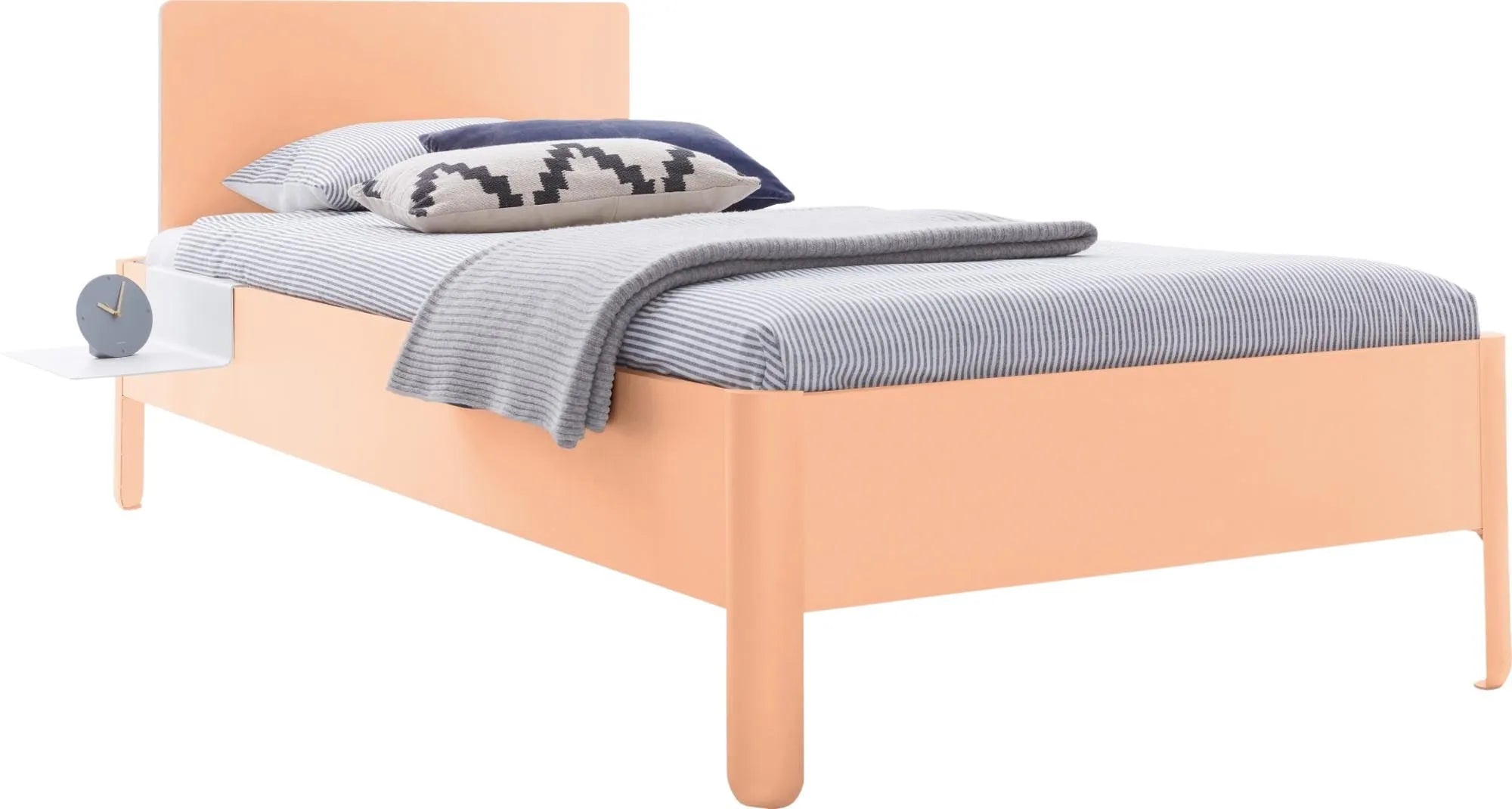 Nait Einzelbett mit Kopfteil 90, Bett, KAQTU Design