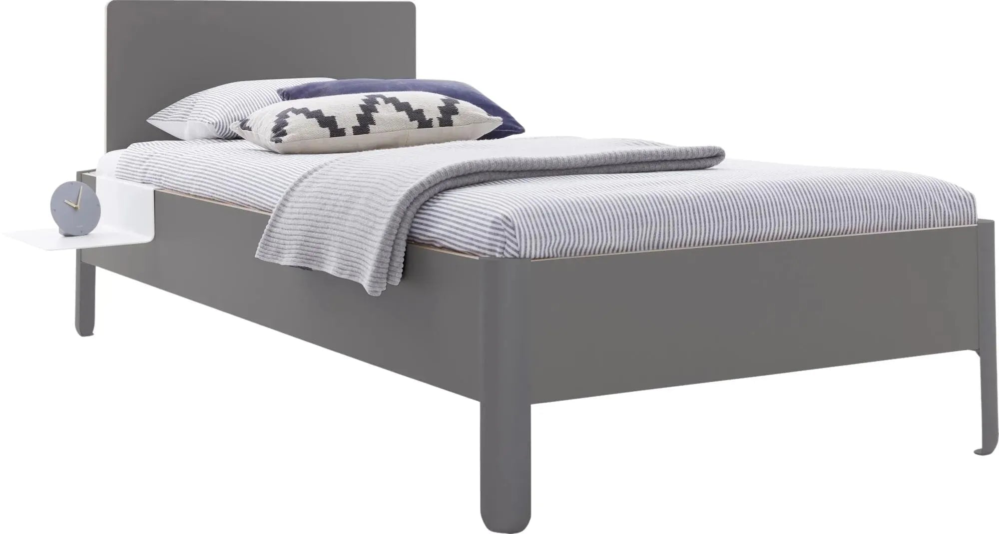 Nait Einzelbett mit Kopfteil 120, Bett, KAQTU Design