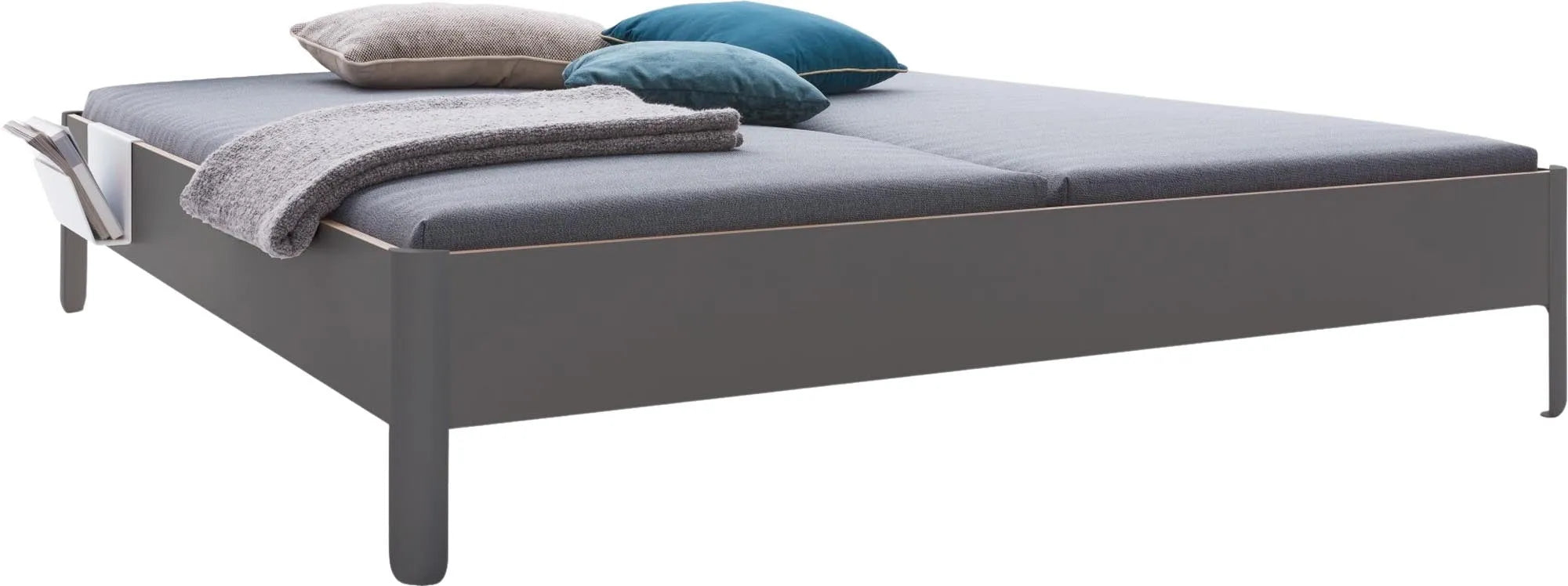 Nait Doppelbett mit Kopfteil 140 - KAQTU Design