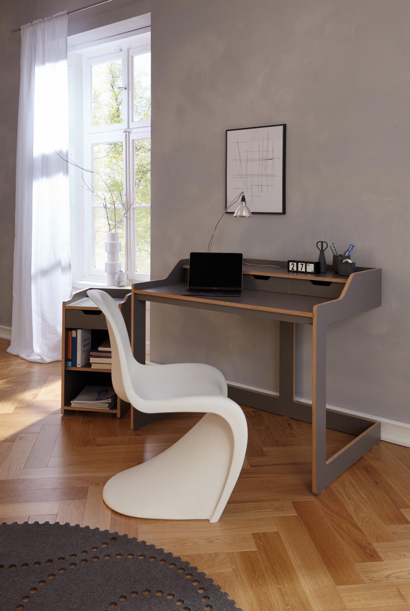 Mobile pedestal with drawer