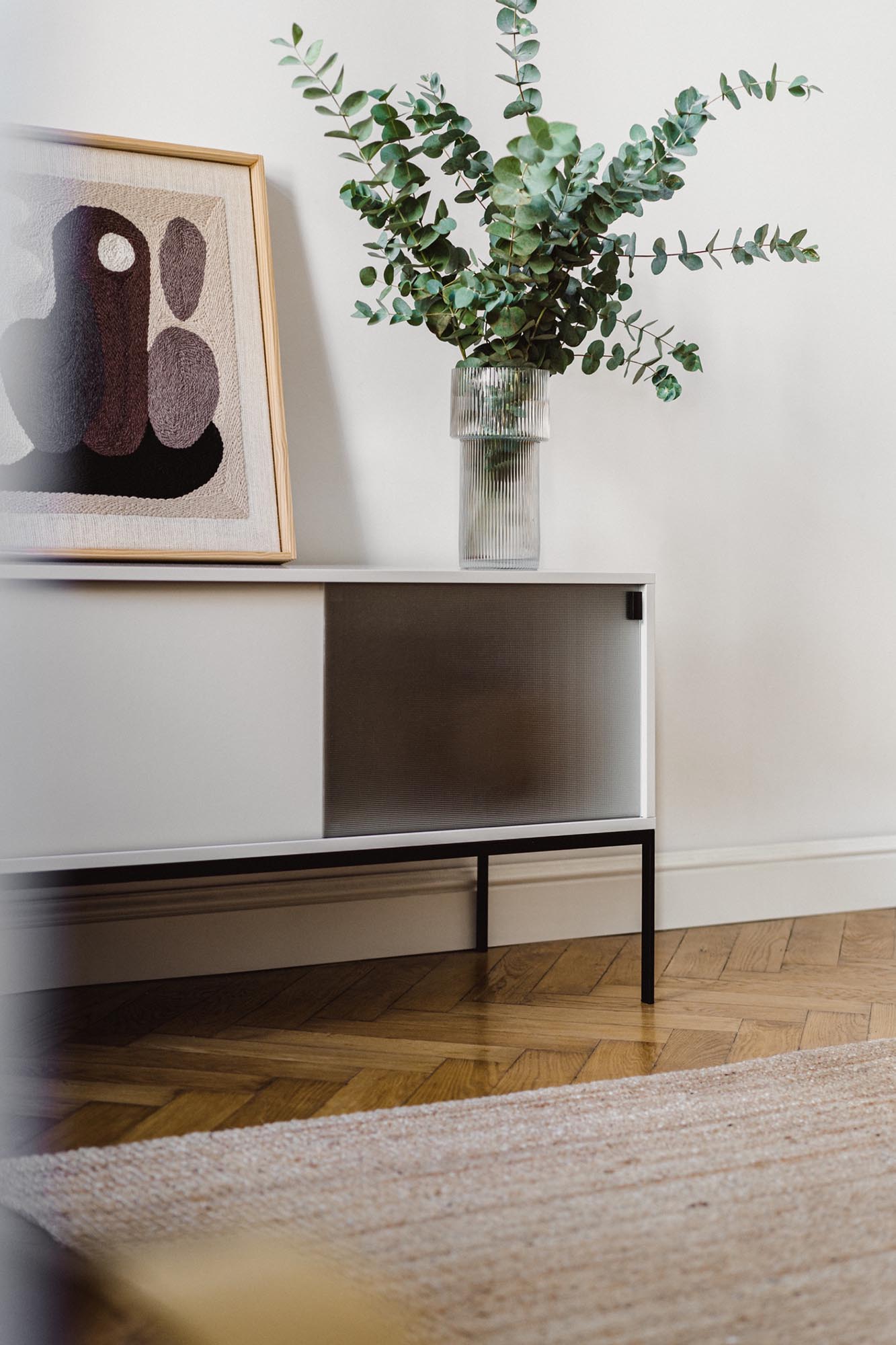 Met Sideoard in Vulcano Black präsentiert im Onlineshop von KAQTU Design AG. Sideboard ist von Noo.ma