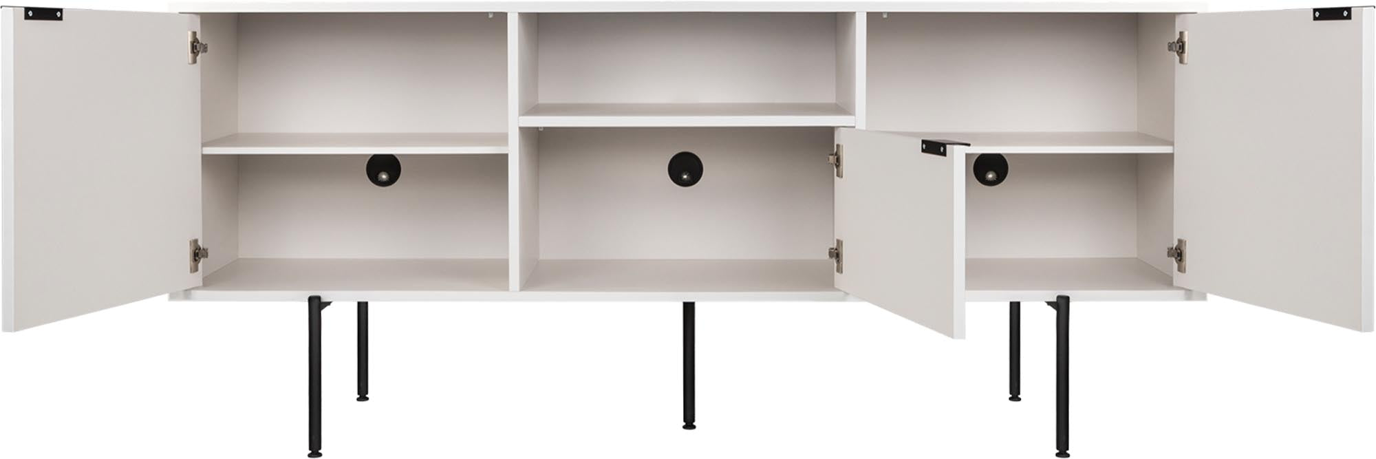 Bau Sideboard in Vulcano Black präsentiert im Onlineshop von KAQTU Design AG. Sideboard ist von Noo.ma