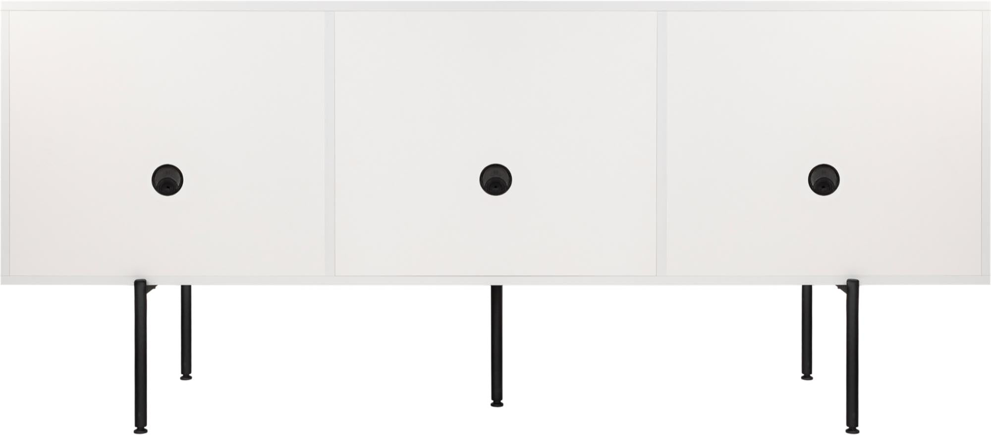 Bau Sideboard in Vulcano Black präsentiert im Onlineshop von KAQTU Design AG. Sideboard ist von Noo.ma