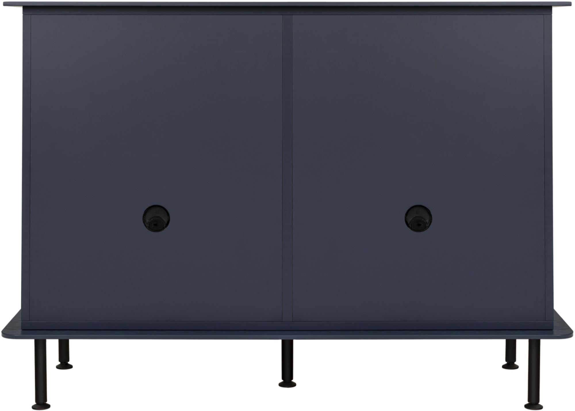 Suumo Sideboard in Vulcano Black präsentiert im Onlineshop von KAQTU Design AG. Sideboard ist von Noo.ma