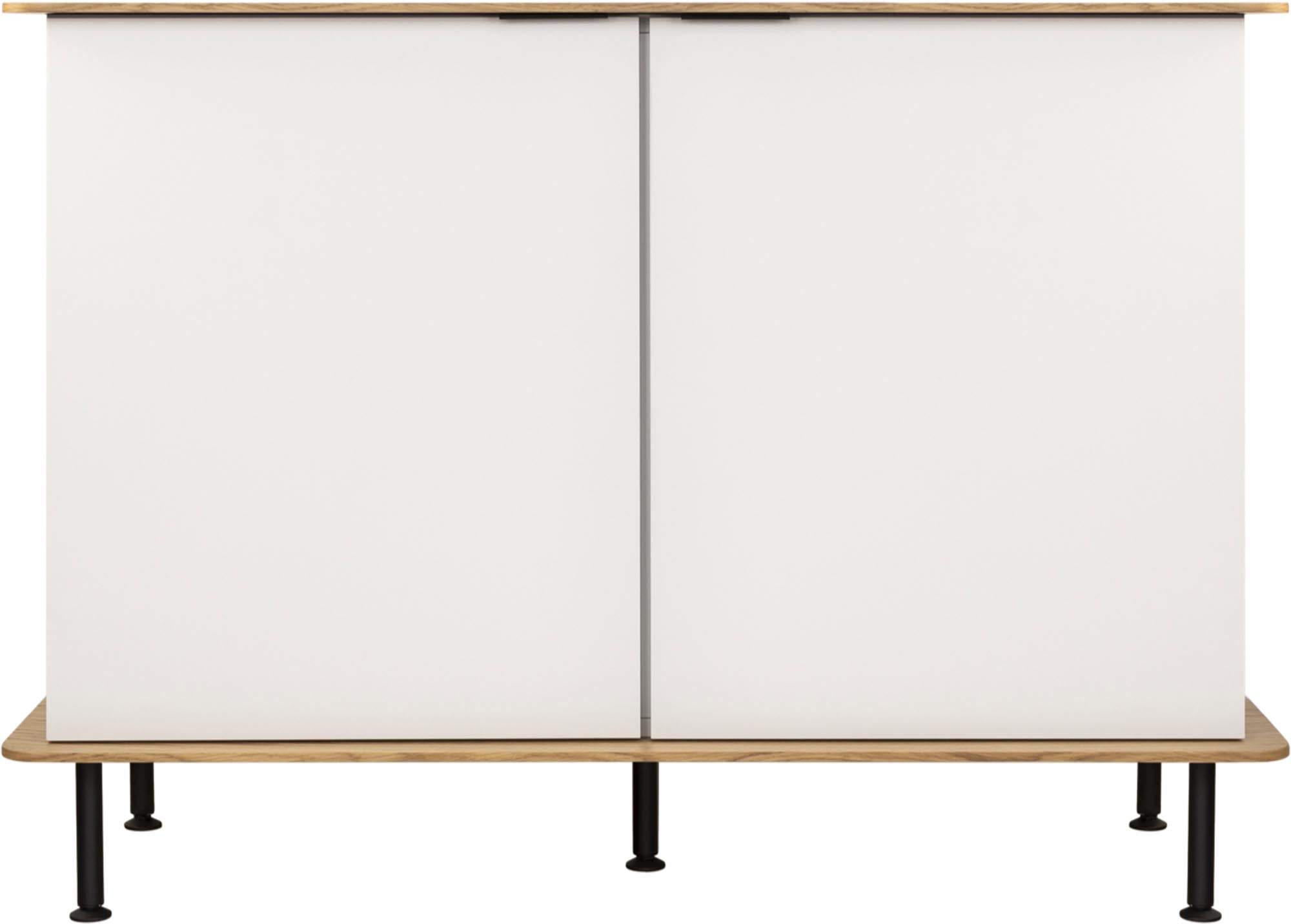 Suumo Sideboard in Vulcano Black präsentiert im Onlineshop von KAQTU Design AG. Sideboard ist von Noo.ma