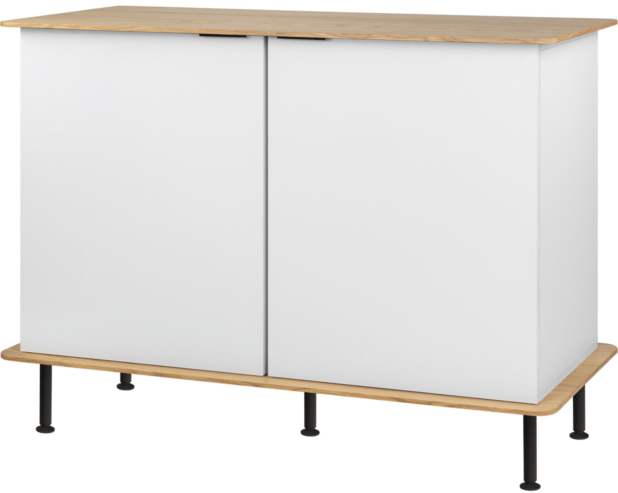 Suumo Sideboard in Vulcano Black präsentiert im Onlineshop von KAQTU Design AG. Sideboard ist von Noo.ma