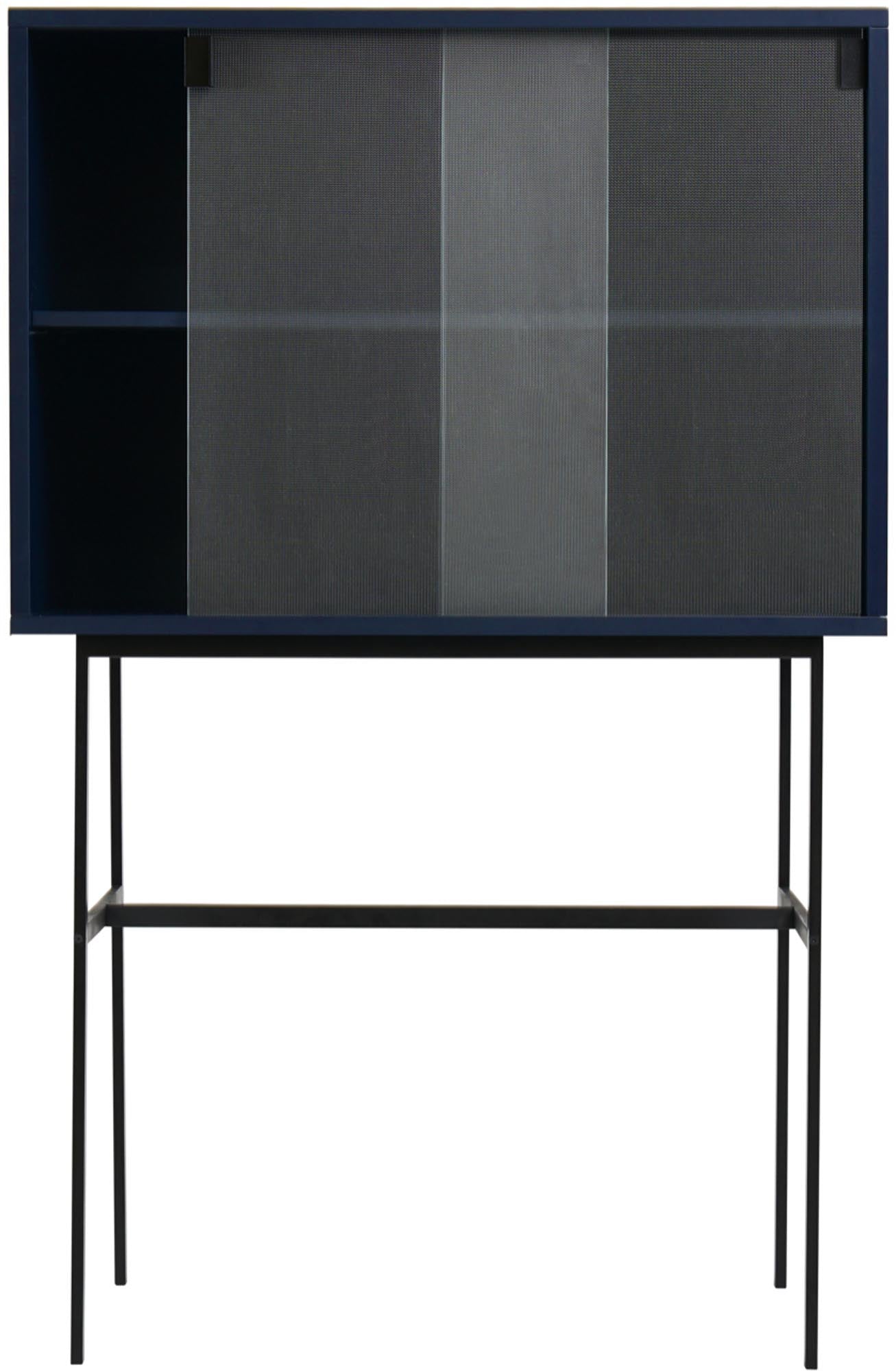 Lekko Konsole in Vulcano Black präsentiert im Onlineshop von KAQTU Design AG. High-Sideboard ist von Noo.ma