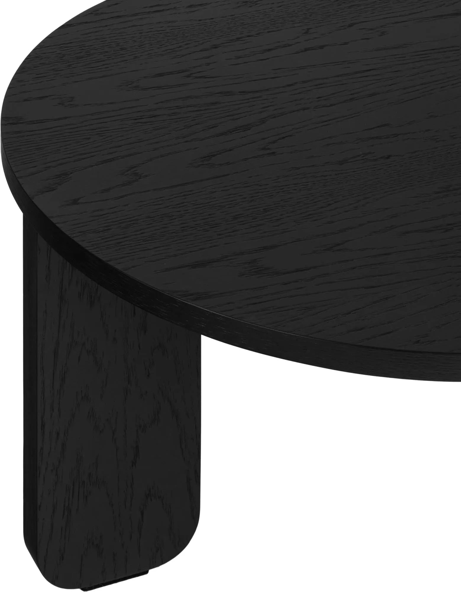 Kuvu Coffee Table in Vulcano Black präsentiert im Onlineshop von KAQTU Design AG. Beistelltisch ist von Noo.ma