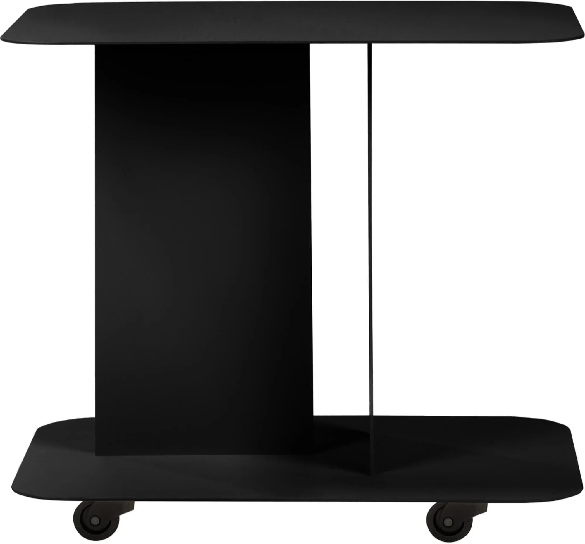 HO Trolley in Vulcano Black präsentiert im Onlineshop von KAQTU Design AG. Servierwagen ist von Noo.ma