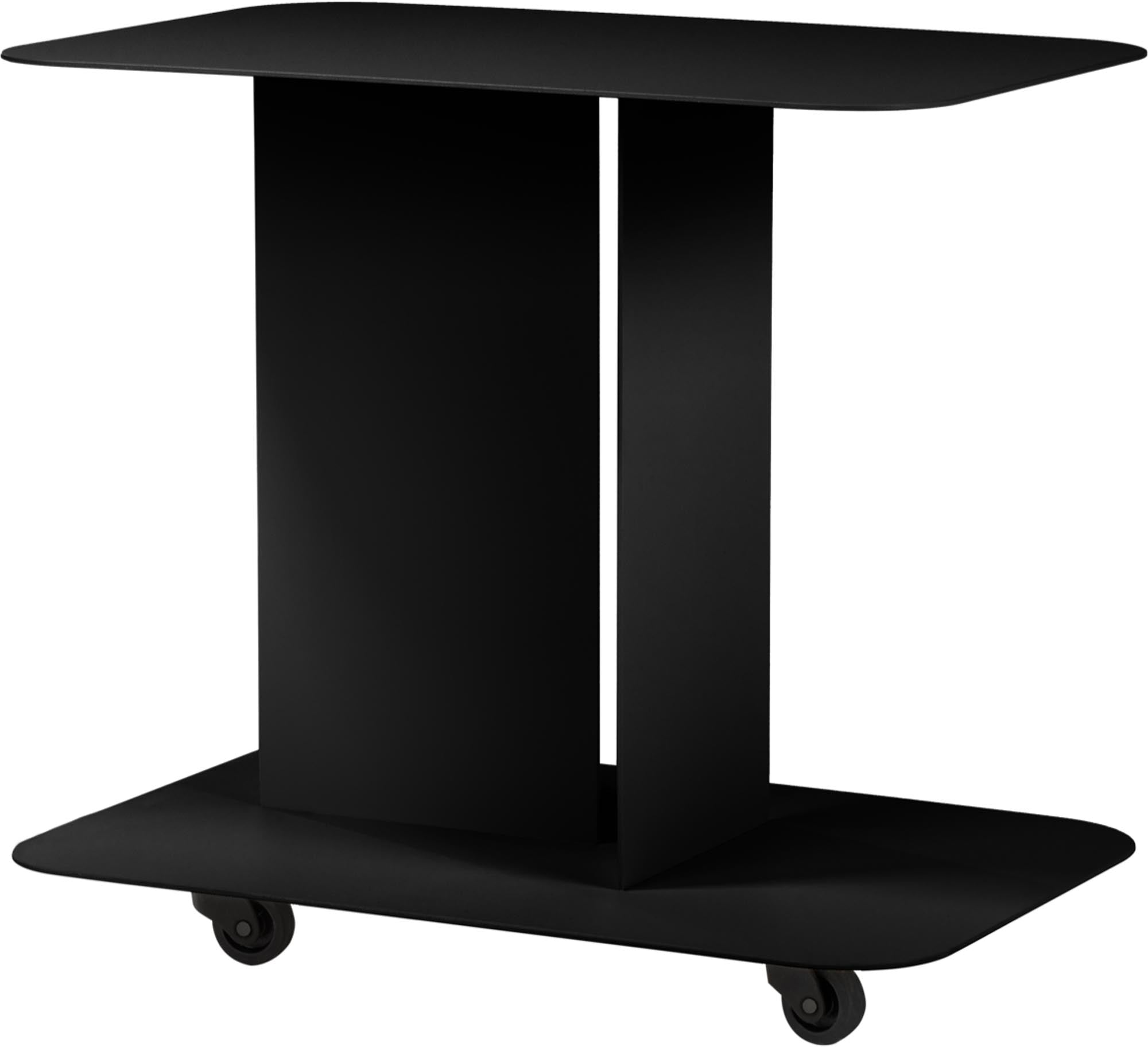 HO Trolley in Vulcano Black präsentiert im Onlineshop von KAQTU Design AG. Servierwagen ist von Noo.ma