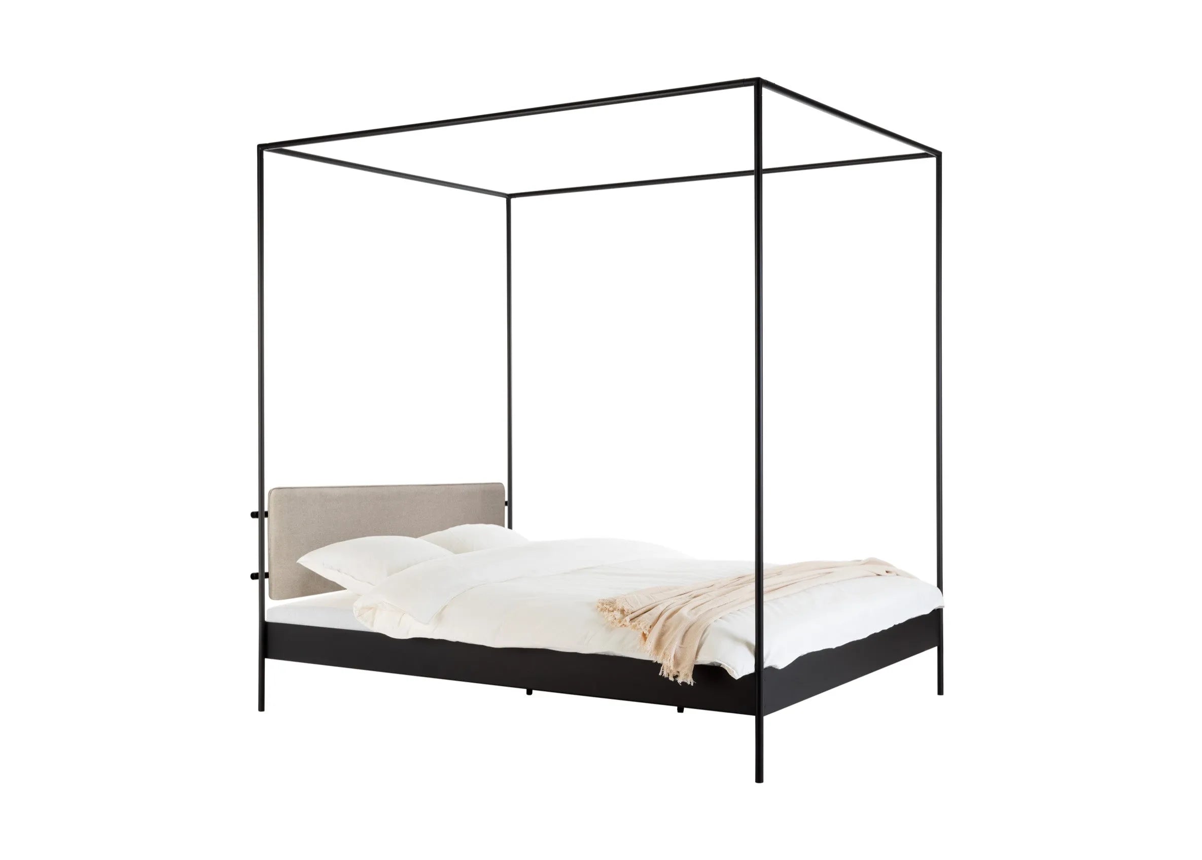 Eton Bett mit Kopfteil, Bett, KAQTU Design