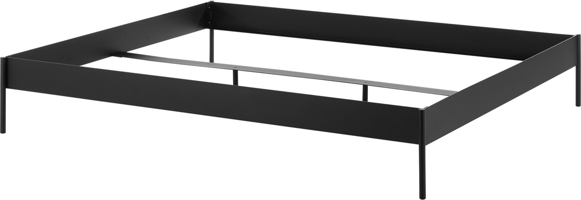 Eton Bett Basic von Noo.ma: Elegantes Bett mit robustem Lattenrost, ideal für erholsamen Schlaf und modernes Design in jedem Schlafzimmer.