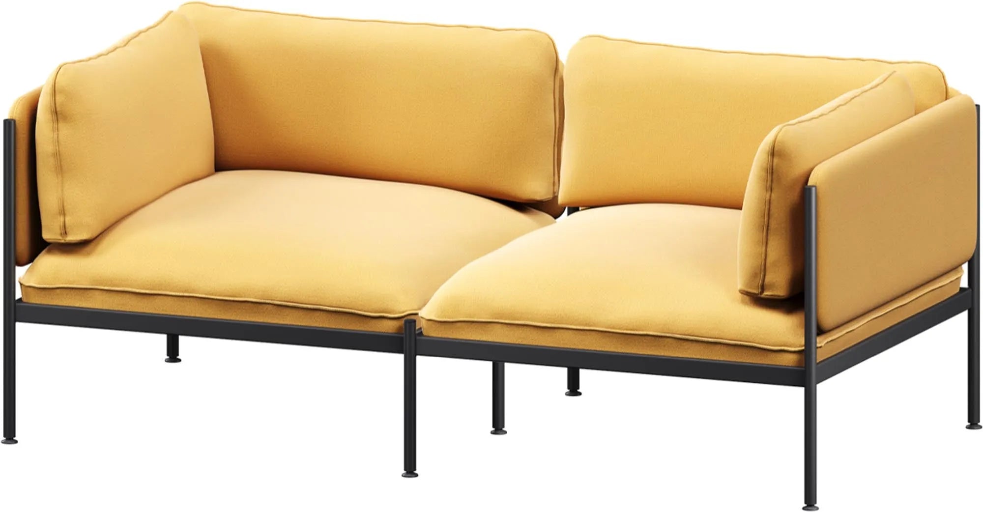 Toom Modular Sofa 2-Sitzer Konfiguration 3, 2er Sofa, KAQTU Design