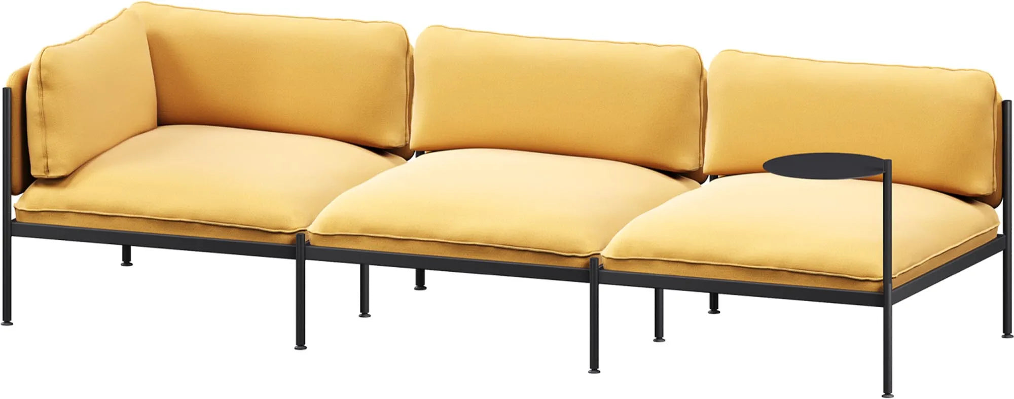 Toom Modular Sofa 3-Sitzer Konfiguration 1 in Oatmilk Beige  präsentiert im Onlineshop von KAQTU Design AG. 3er Sofa ist von Noo.ma