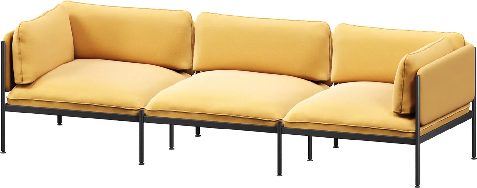 Toom Modular Sofa 3-Sitzer Konfiguration 2, 3er Sofa, KAQTU Design