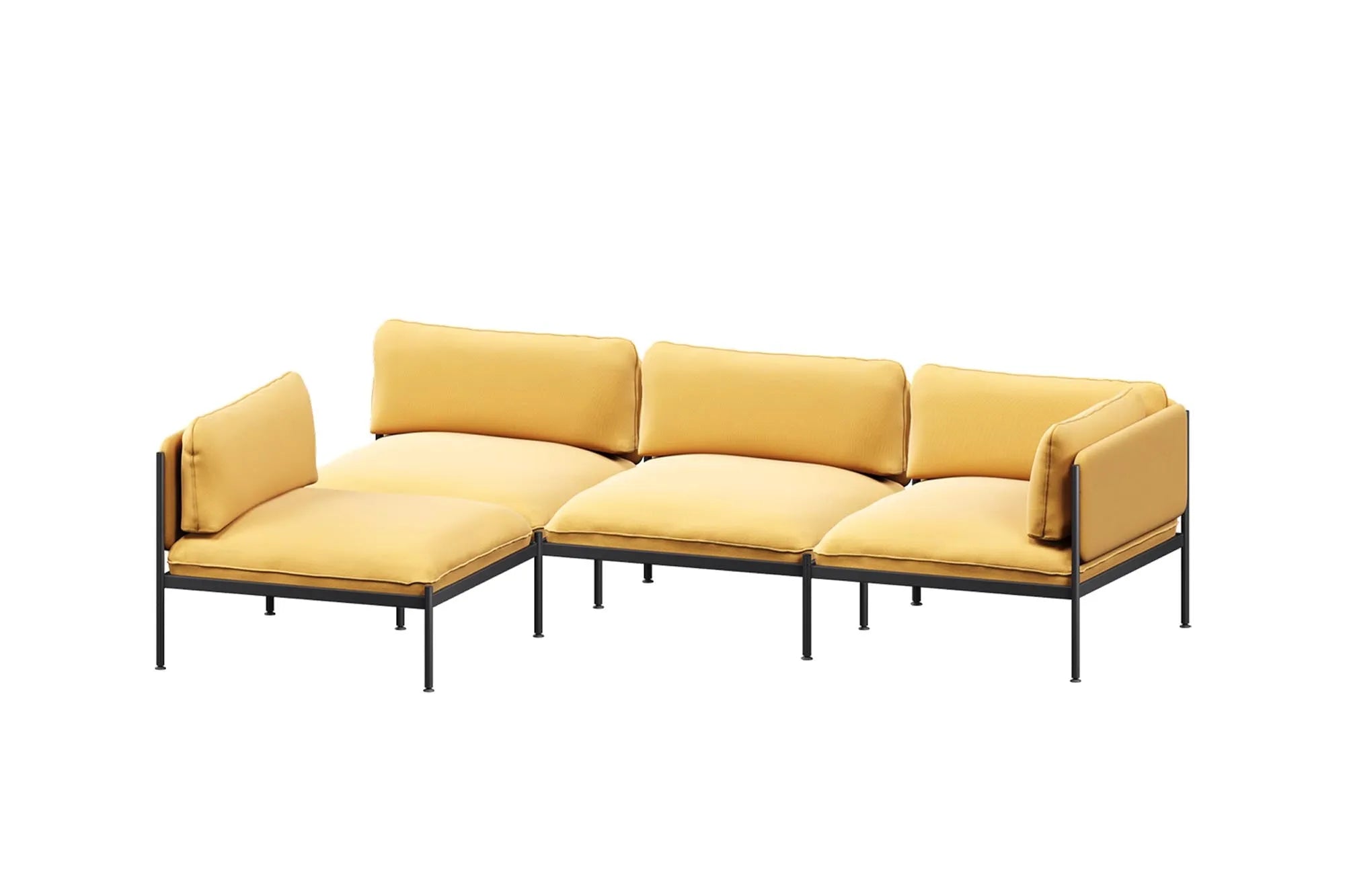 Toom 4-Sitzer Sofa: Modularer Komfort für zeitgemäßes Wohnen.