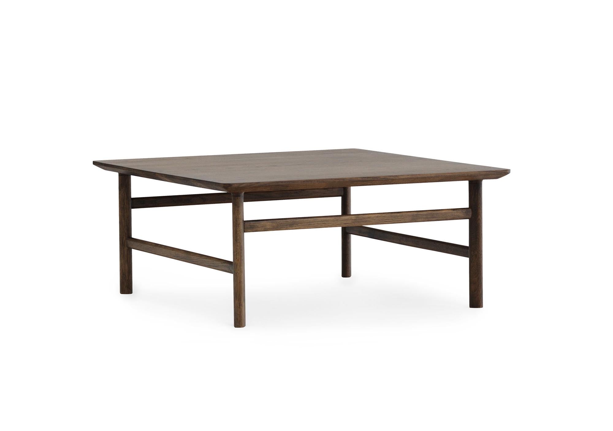 Moderner Grow Couchtisch von Normann Copenhagen aus feinem Holz.